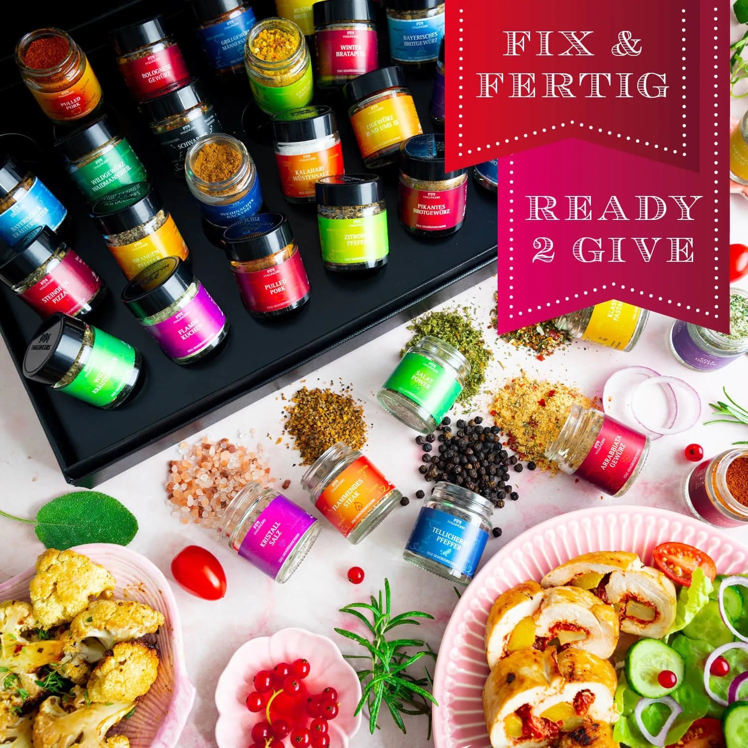 Die Verpackungsdesigns von Hallingers sind international ausgezeichnet (u.a. Red Dot Design Award, German Design Award Special Mention)