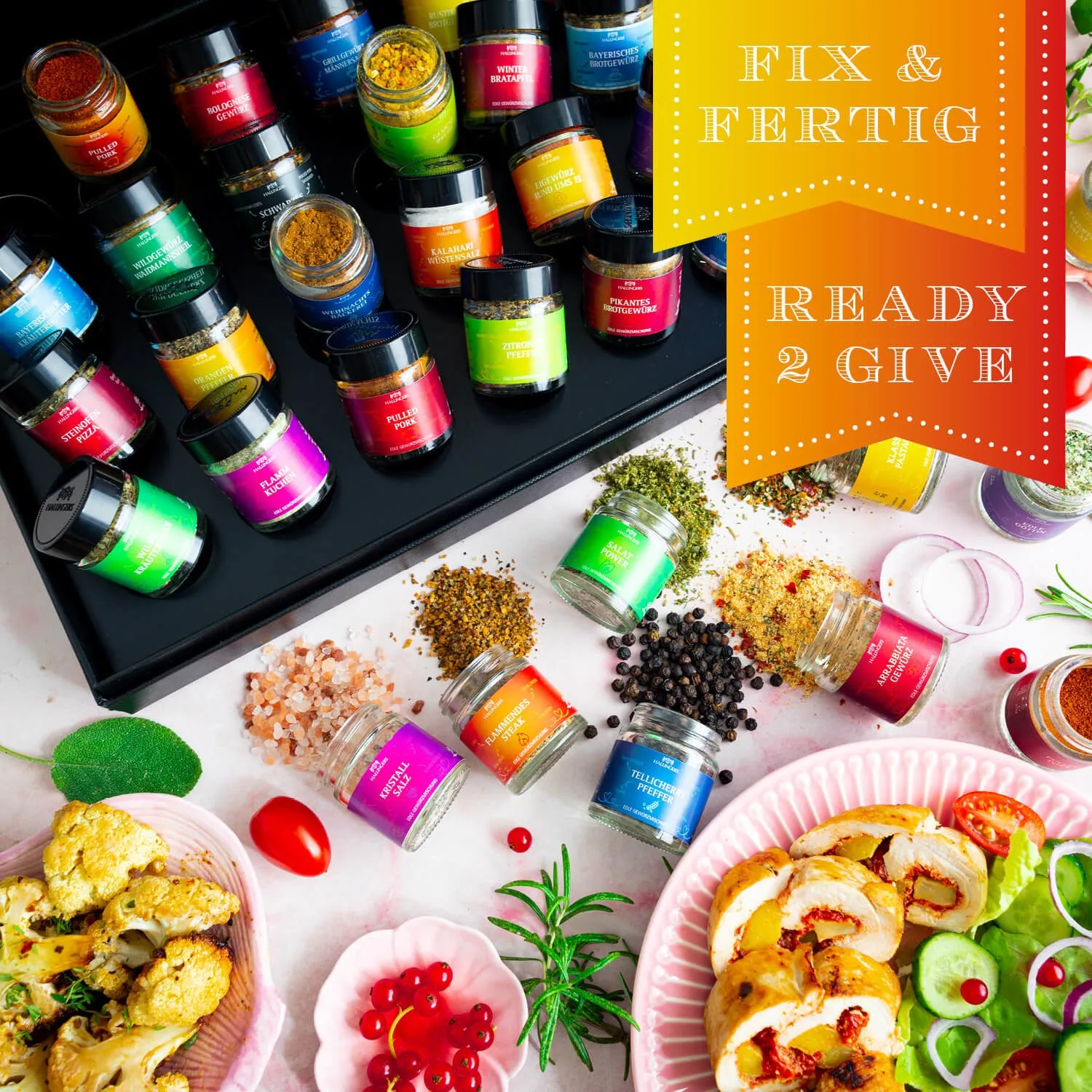 Die Verpackungsdesigns von Hallingers sind international ausgezeichnet (u.a. Red Dot Design Award, German Design Award Special Mention)