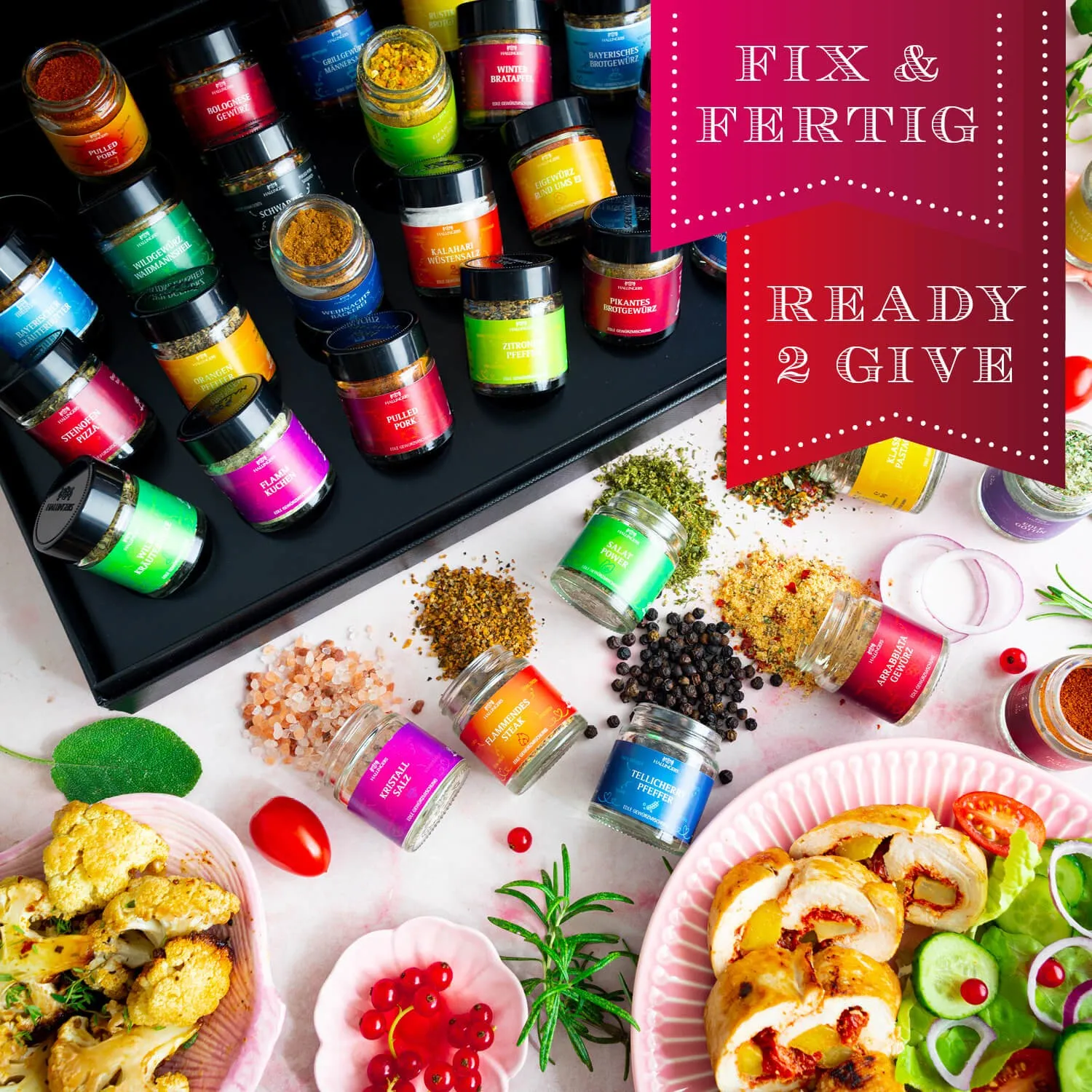 Die Verpackungsdesigns von Hallingers sind international ausgezeichnet (u.a. Red Dot Design Award, German Design Award Special Mention)