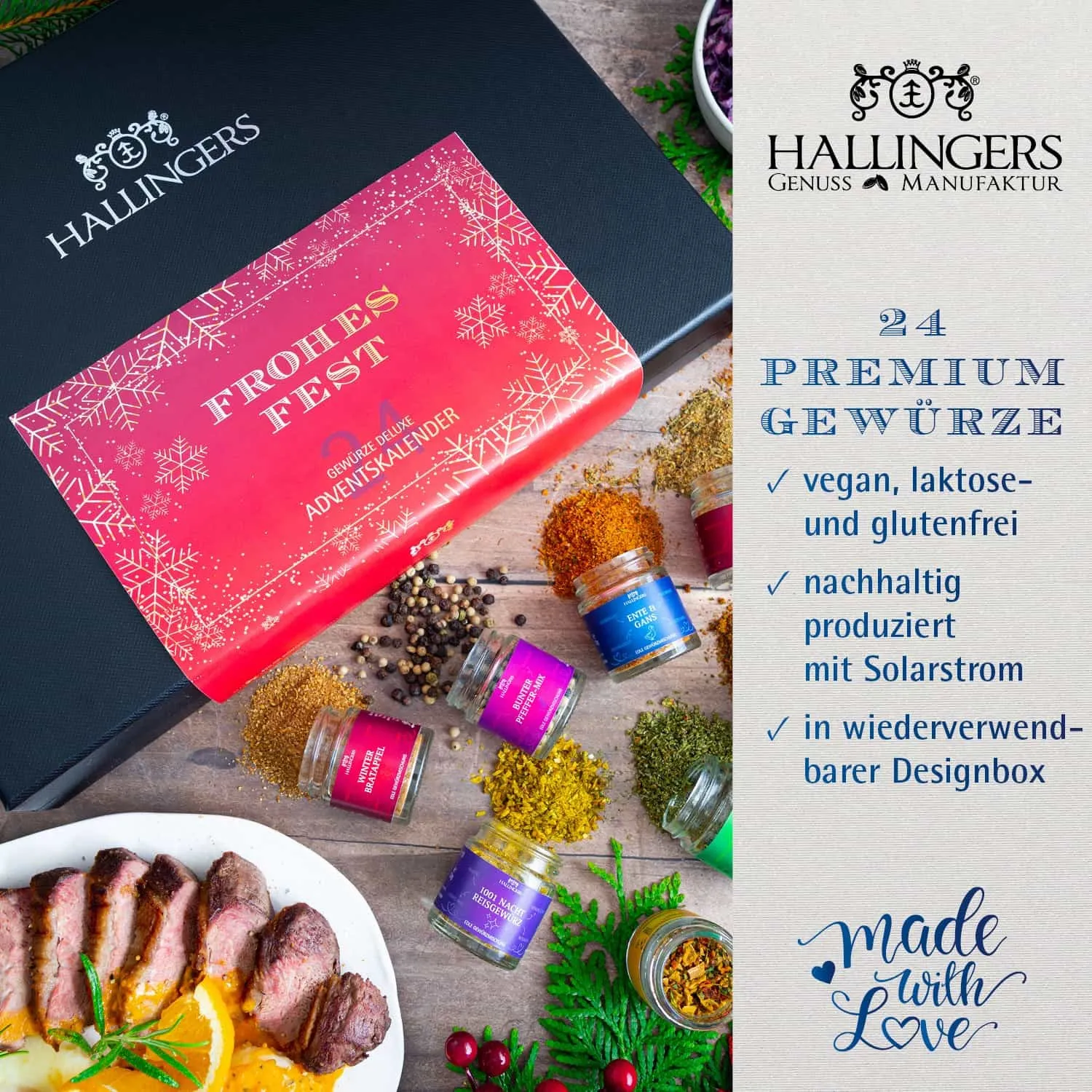 Von Hand mit Liebe in Bayern produziert!