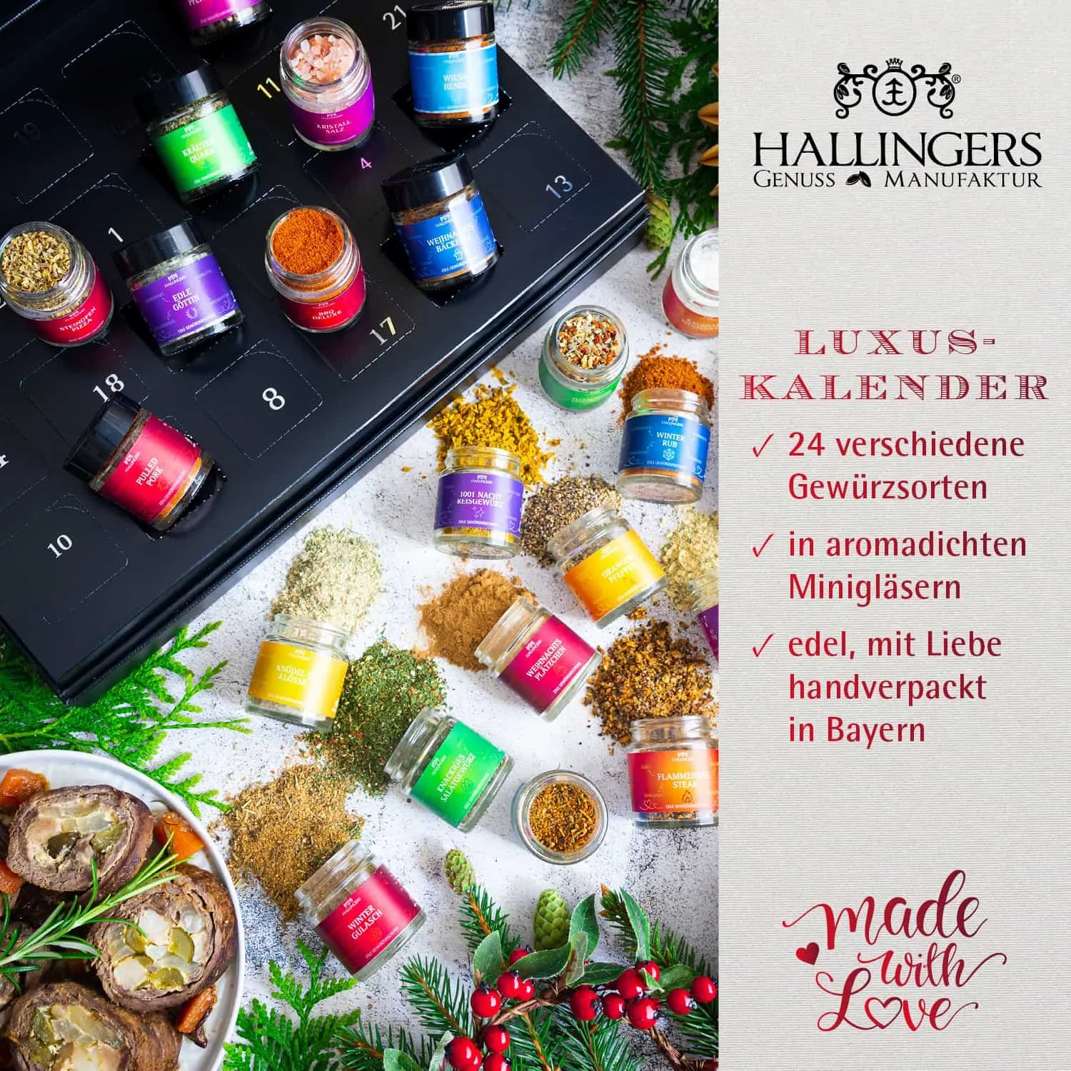 Geschmacksexplosion - durch hochwertige Rohstoffe!