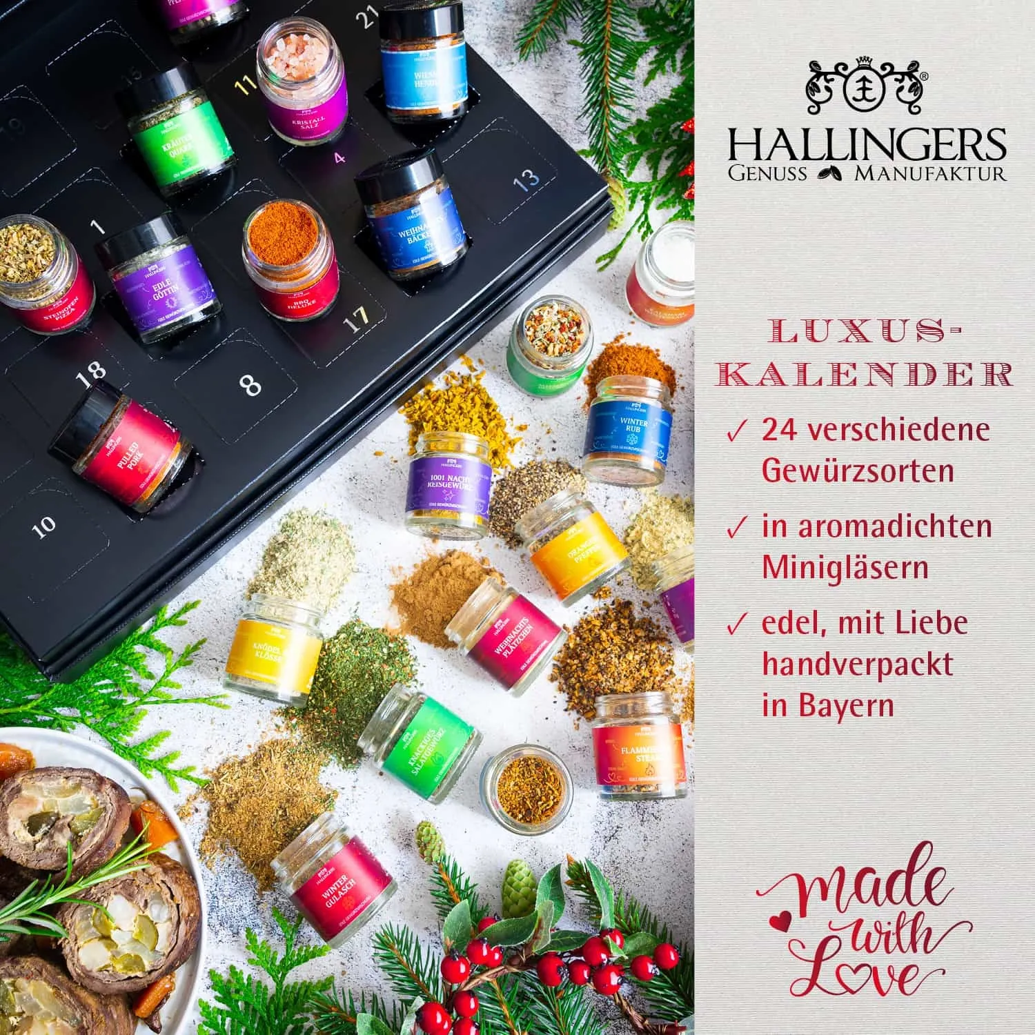 Geschmacksexplosion - durch hochwertige Rohstoffe!