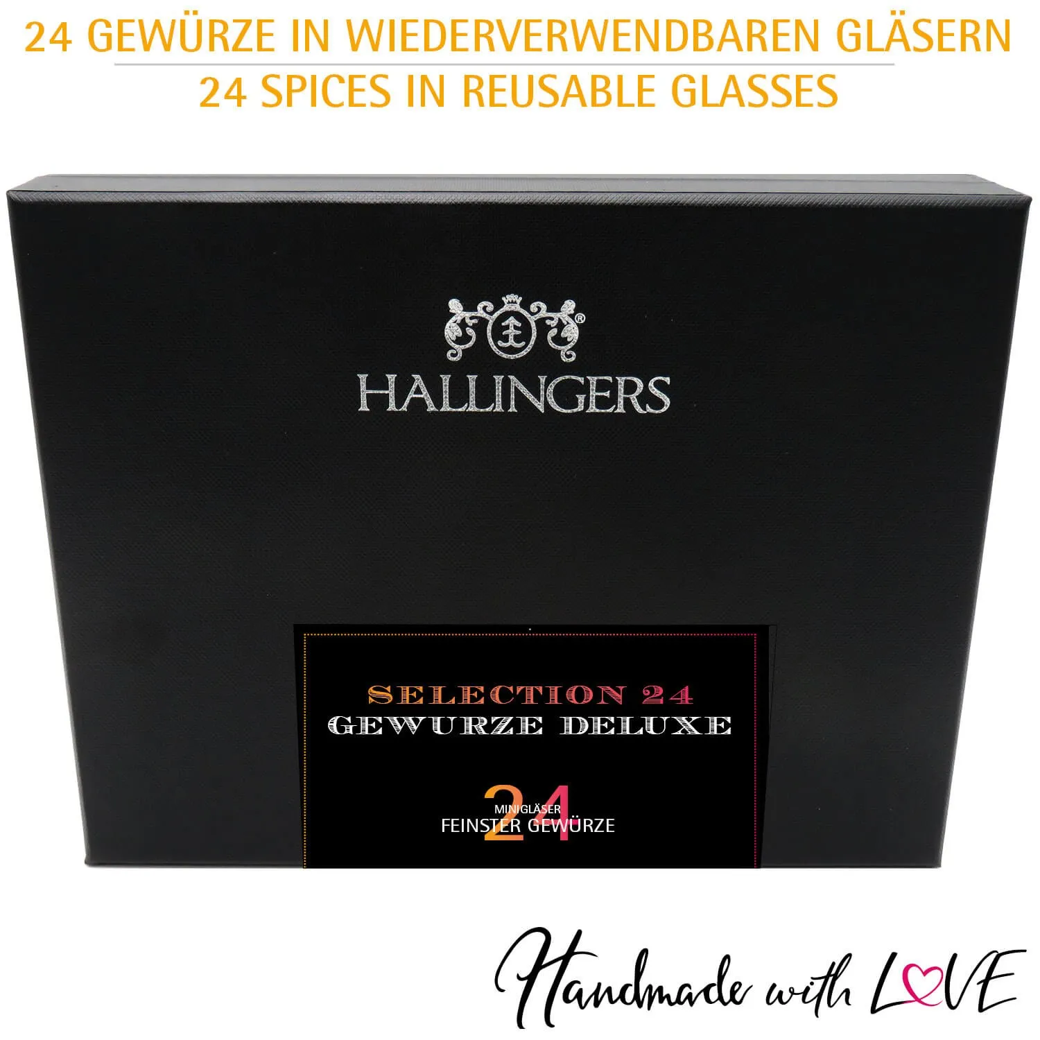 Gewürze Deluxe Selektion 24 - No. 1 (24 Gewürze im Glas)