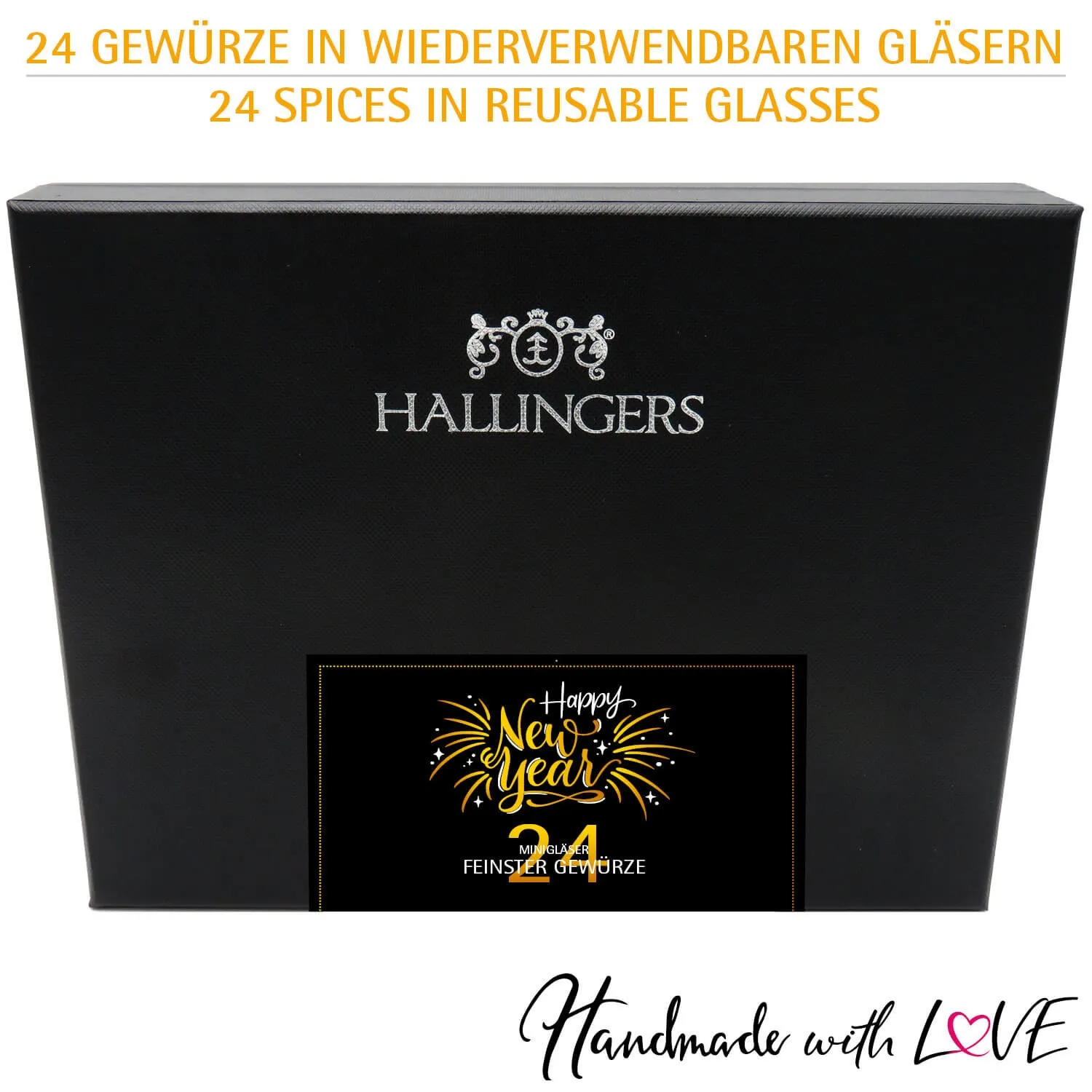 Happy New Year Yellow (24 Gewürze im Glas)