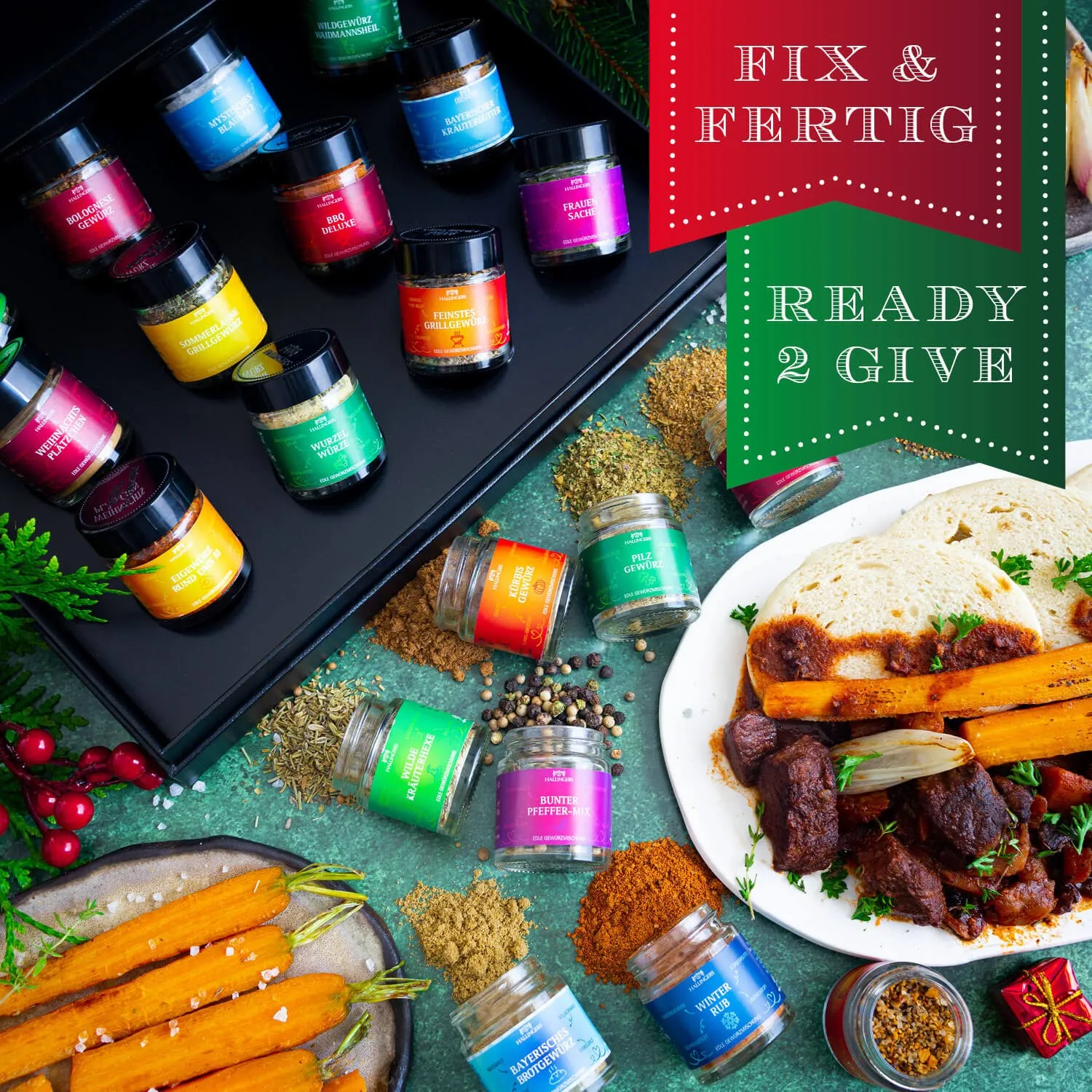 Die Verpackungsdesigns von Hallingers sind international ausgezeichnet (u.a. Red Dot Design Award, German Design Award Special Mention)