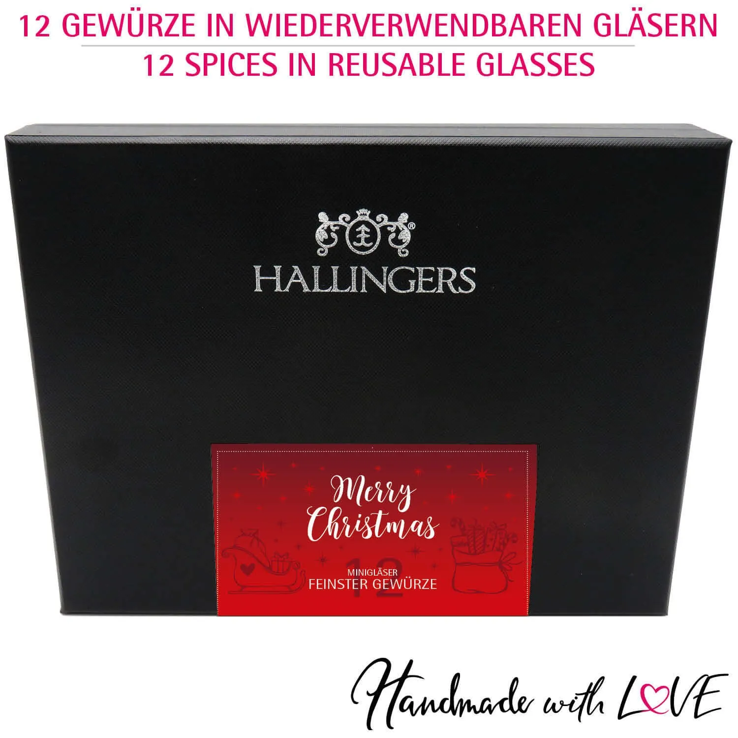 Merry Christmas (12 Winter-Gewürze im Glas)