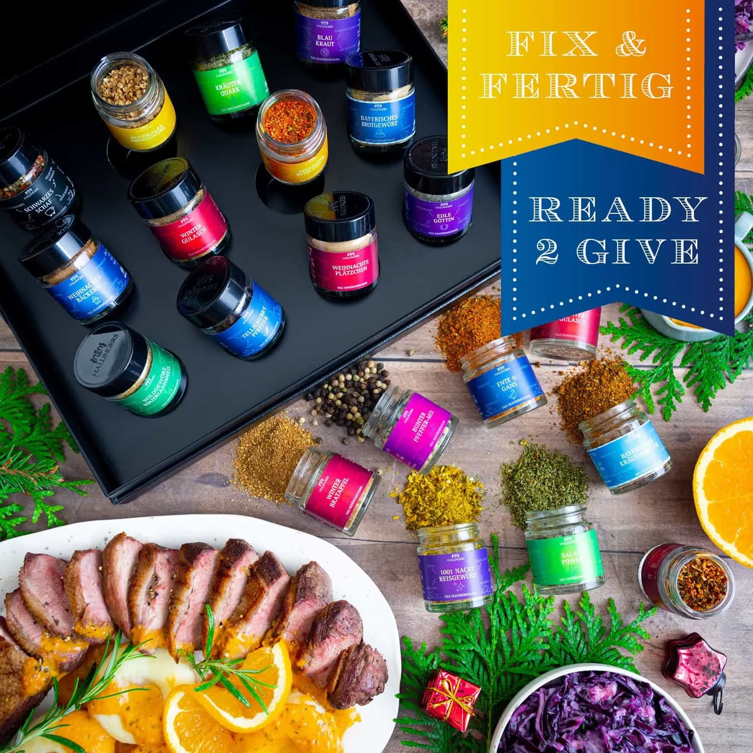 Die Verpackungsdesigns von Hallingers sind international ausgezeichnet (u.a. Red Dot Design Award, German Design Award Special Mention).