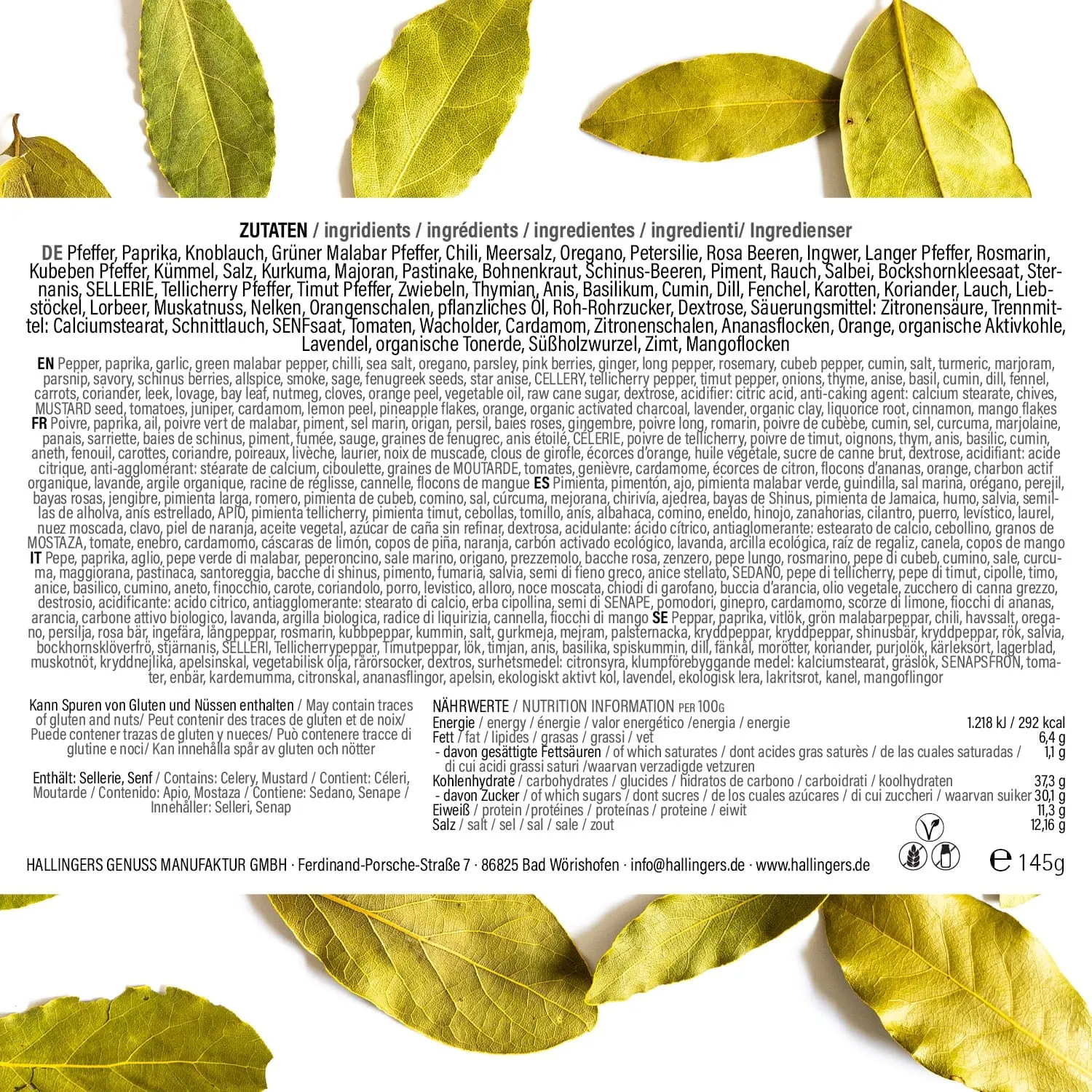 Botanical Gin Pimper XL (12 Botanicals im Glas)