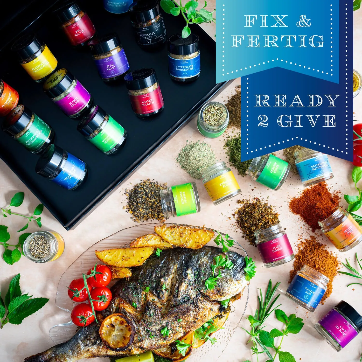 Die Verpackungsdesigns von Hallingers sind international ausgezeichnet (u.a. Red Dot Design Award, German Design Award Special Mention)