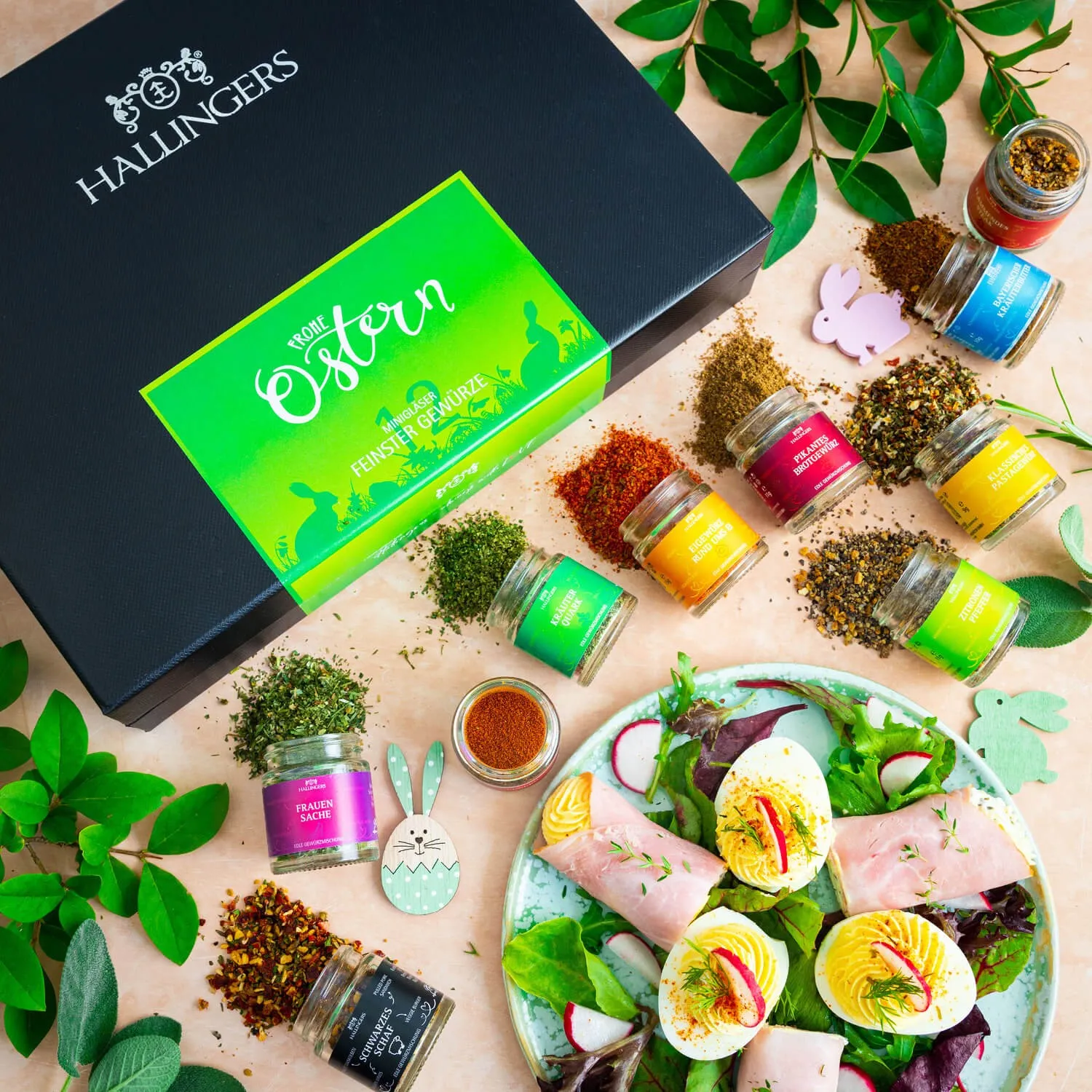 Hallingers bietet: Naturbelassene Gourmet-Gewürze, exotische Premiumgewürze, Kräuter, handgemachte Gewürzmischungen und Spezialgewürze.