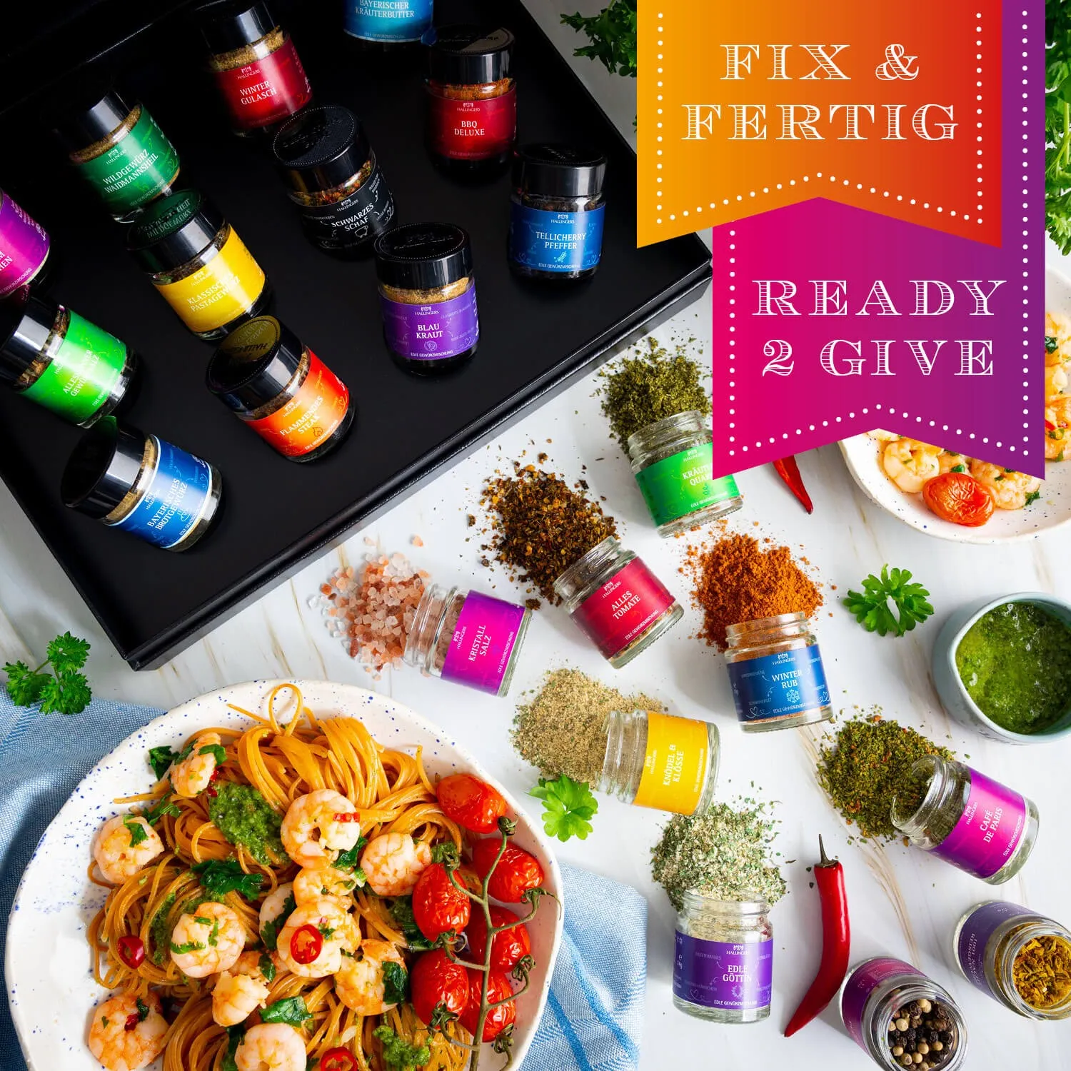 Die Verpackungsdesigns von Hallingers sind international ausgezeichnet (u.a. Red Dot Design Award, German Design Award Special Mention)