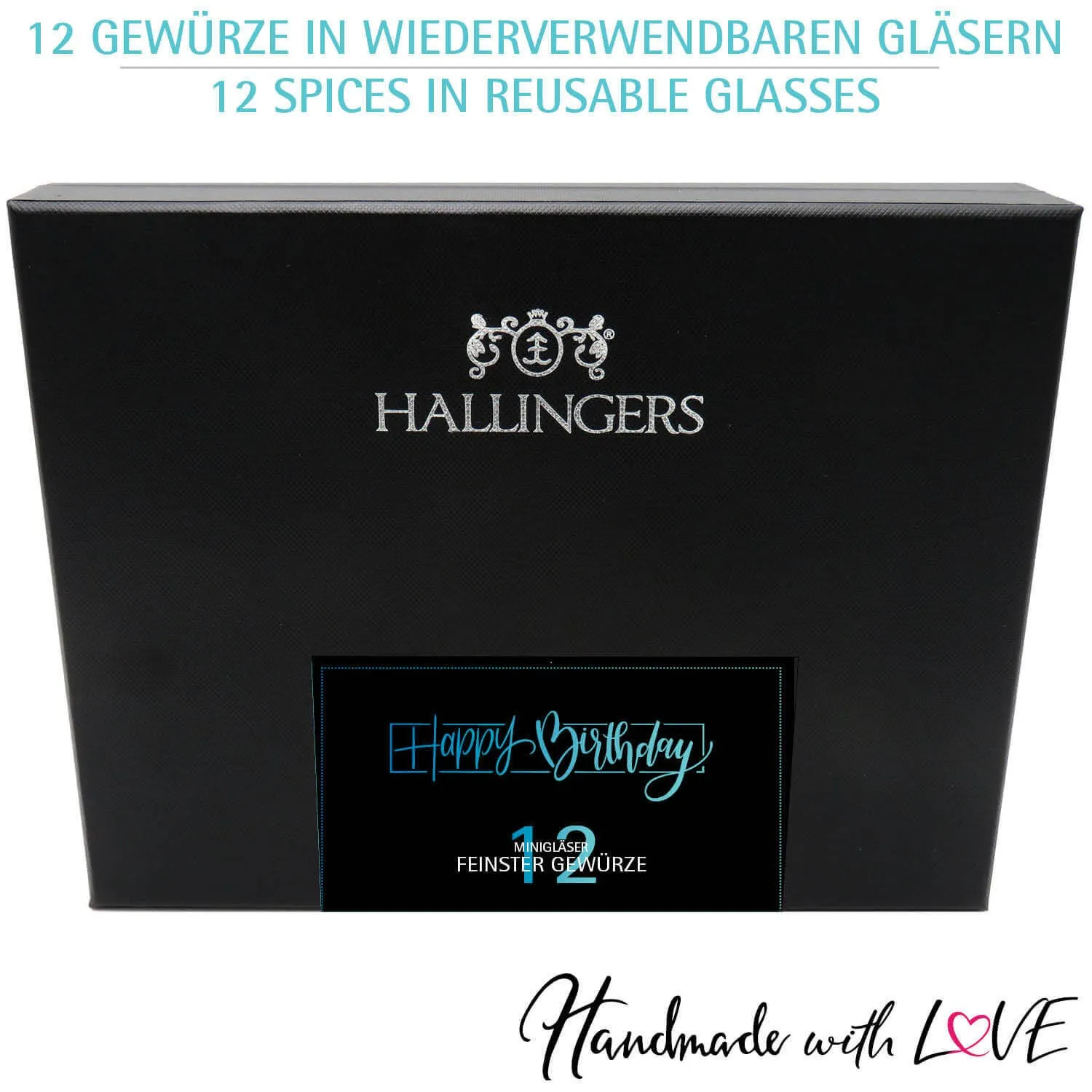 Happy Birthday (12 Gewürze im Glas)