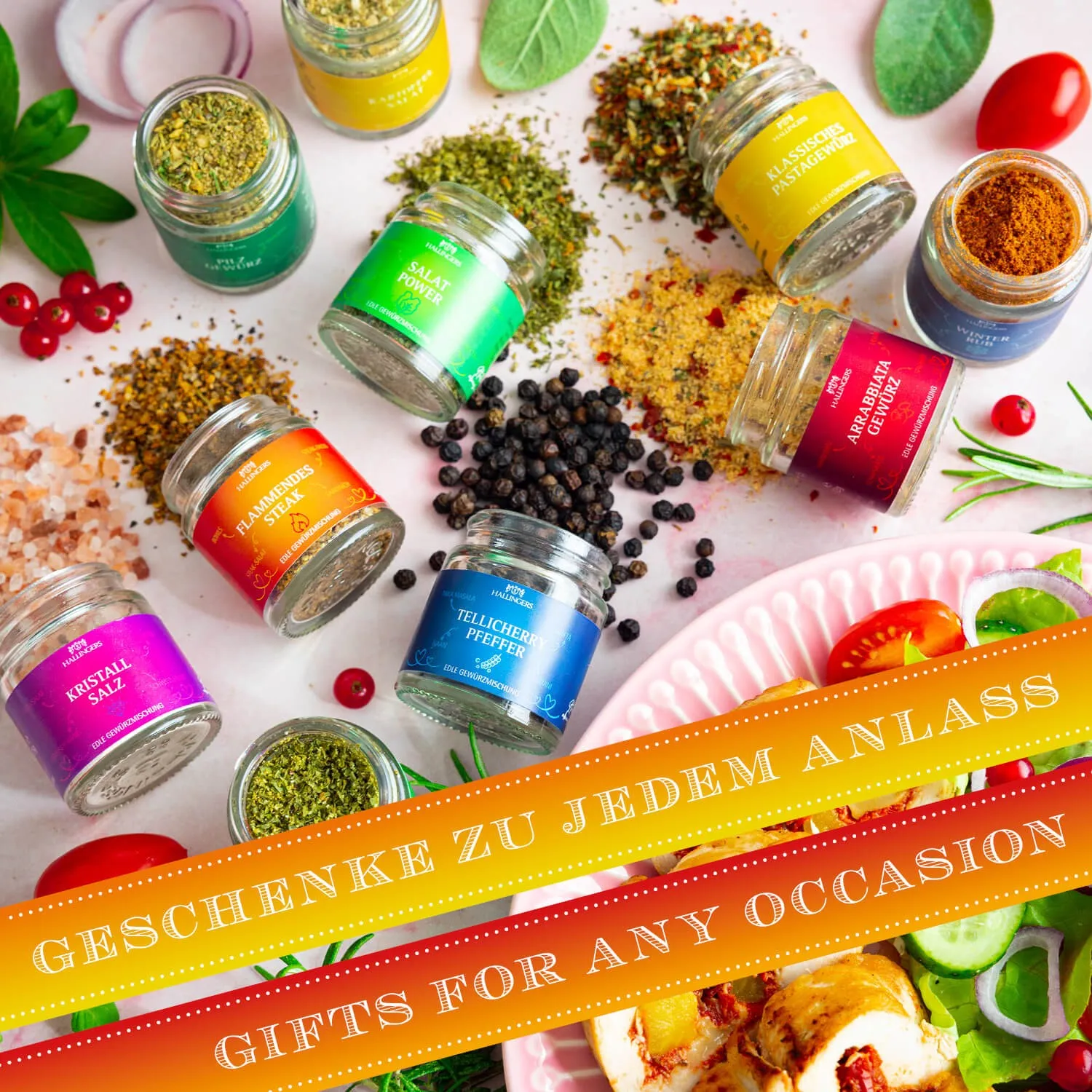 Ein super Probier-Set für alle Kochfans oder die, die es werden wollen.