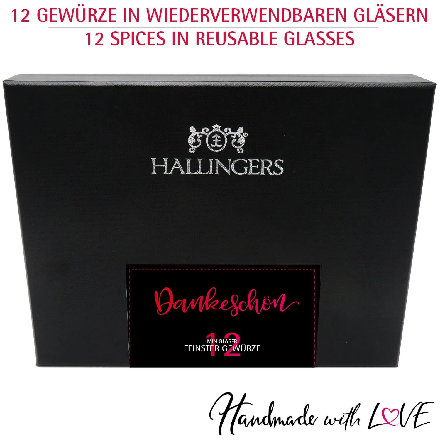 Dankeschön (12 Gewürze im Glas)