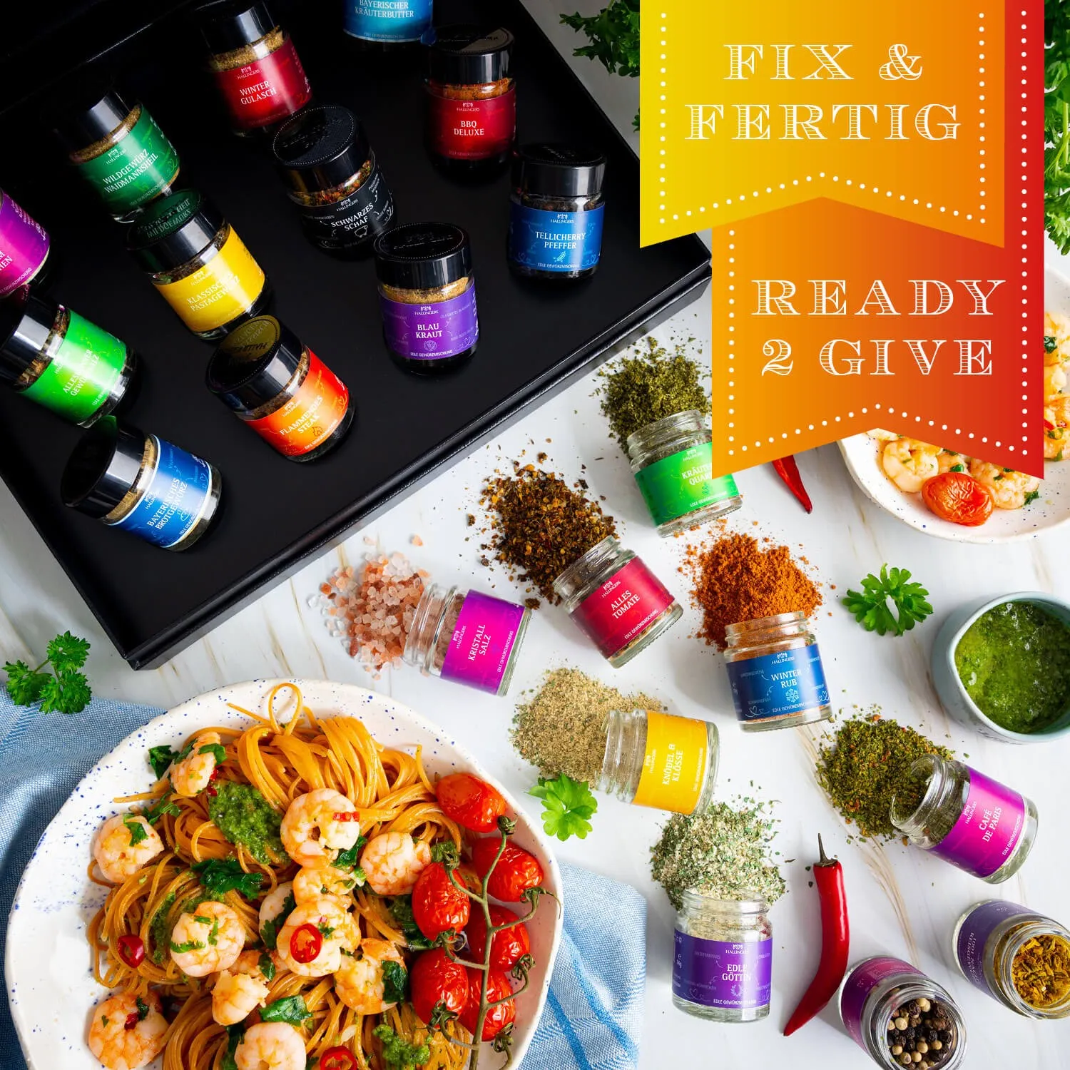 Die Verpackungsdesigns von Hallingers sind international ausgezeichnet (u.a. Red Dot Design Award, German Design Award Special Mention)