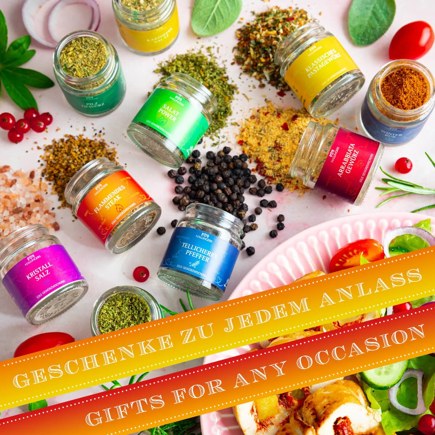 Ein super Probier-Set für alle Kochfans oder die, die es werden wollen.