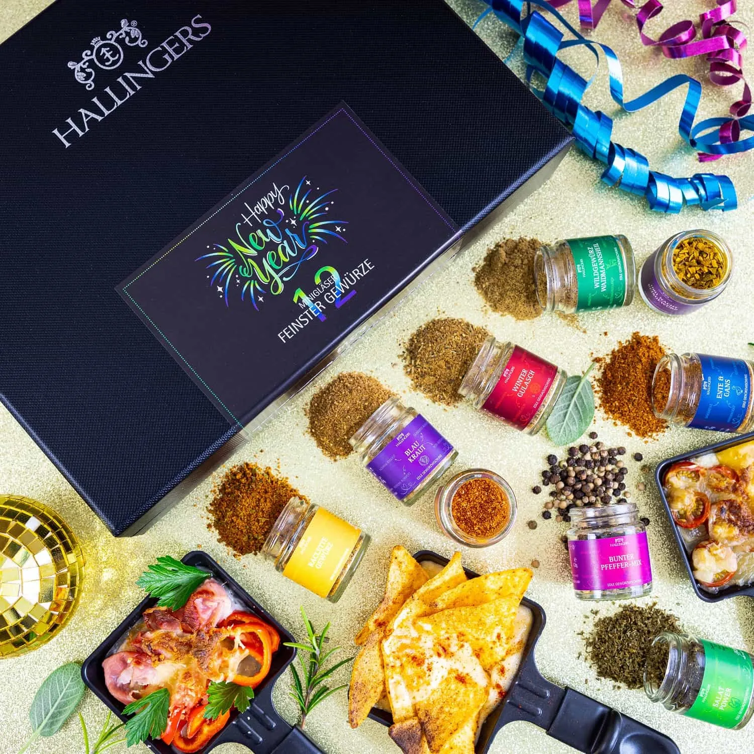 Hallingers bietet: Naturbelassene Gourmet-Gewürze, exotische Premiumgewürze, Kräuter, handgemachte Gewürzmischungen und Spezialgewürze.