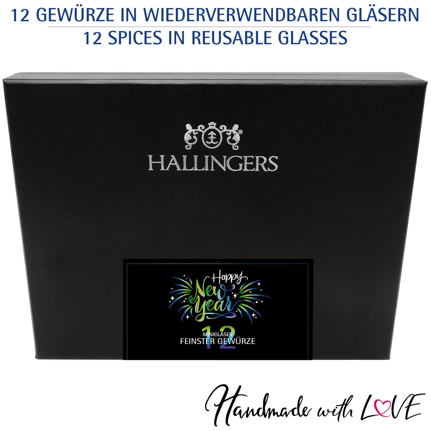 Happy New Year Green (12 Gewürze im Glas)