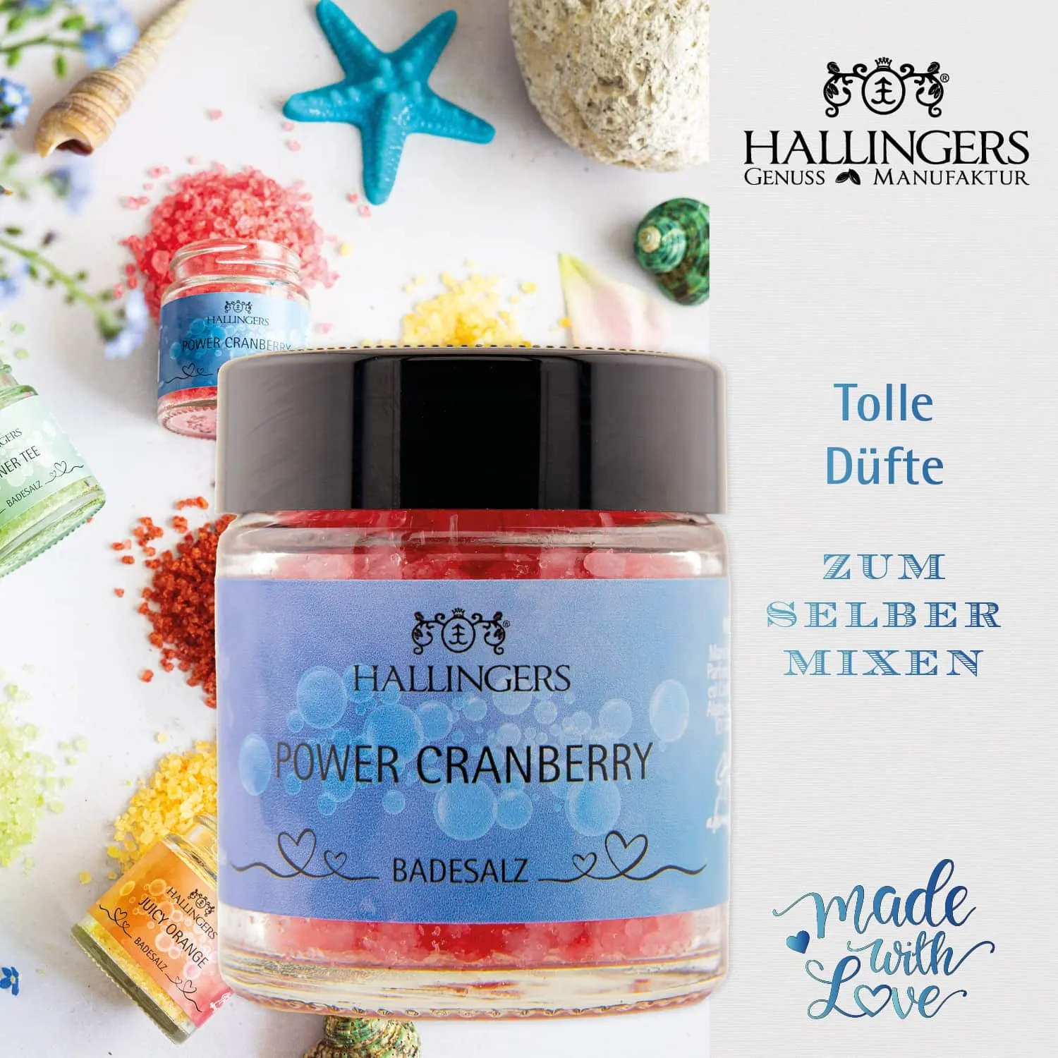 Natürlich, vegan und schön duftend.