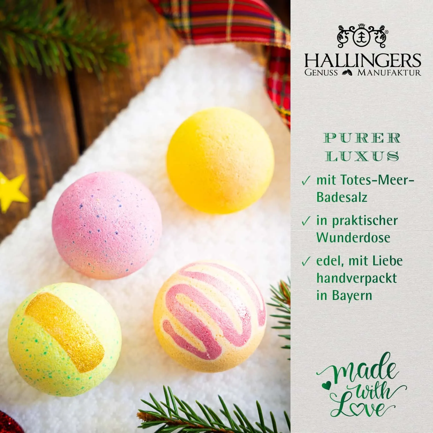 FÜR BESONDERE MENSCHEN & ANLÄSSE - Die besondere Geschenkidee für Frauen, Männer, Freunde, Familie, Kollegen & besondere Lieblingsmenschen. Perfekt für Weihnachten, Nikolaus, Winter, Advent, festliche Überraschungen & besinnliche Genussmomente