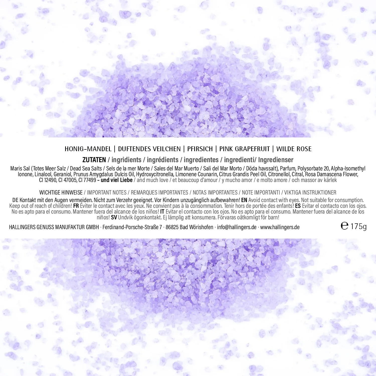 Frauen-Power (5 Badesalze im Glas)