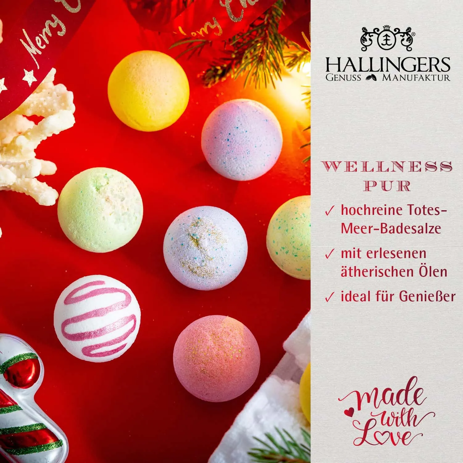FÜR BESONDERE MENSCHEN & ANLÄSSE - Die besondere Geschenkidee für Frauen, Männer, Freunde, Familie, Kollegen & besondere Lieblingsmenschen. Perfekt für Weihnachten, Nikolaus, Winter, Advent, festliche Überraschungen & besinnliche Genussmomente