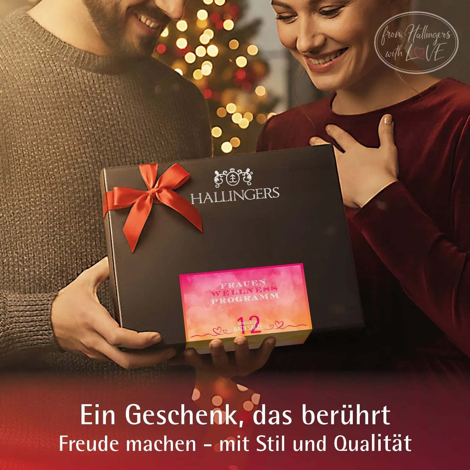 Frauen-Wellness-Programm (12 Badesalze im Glas)