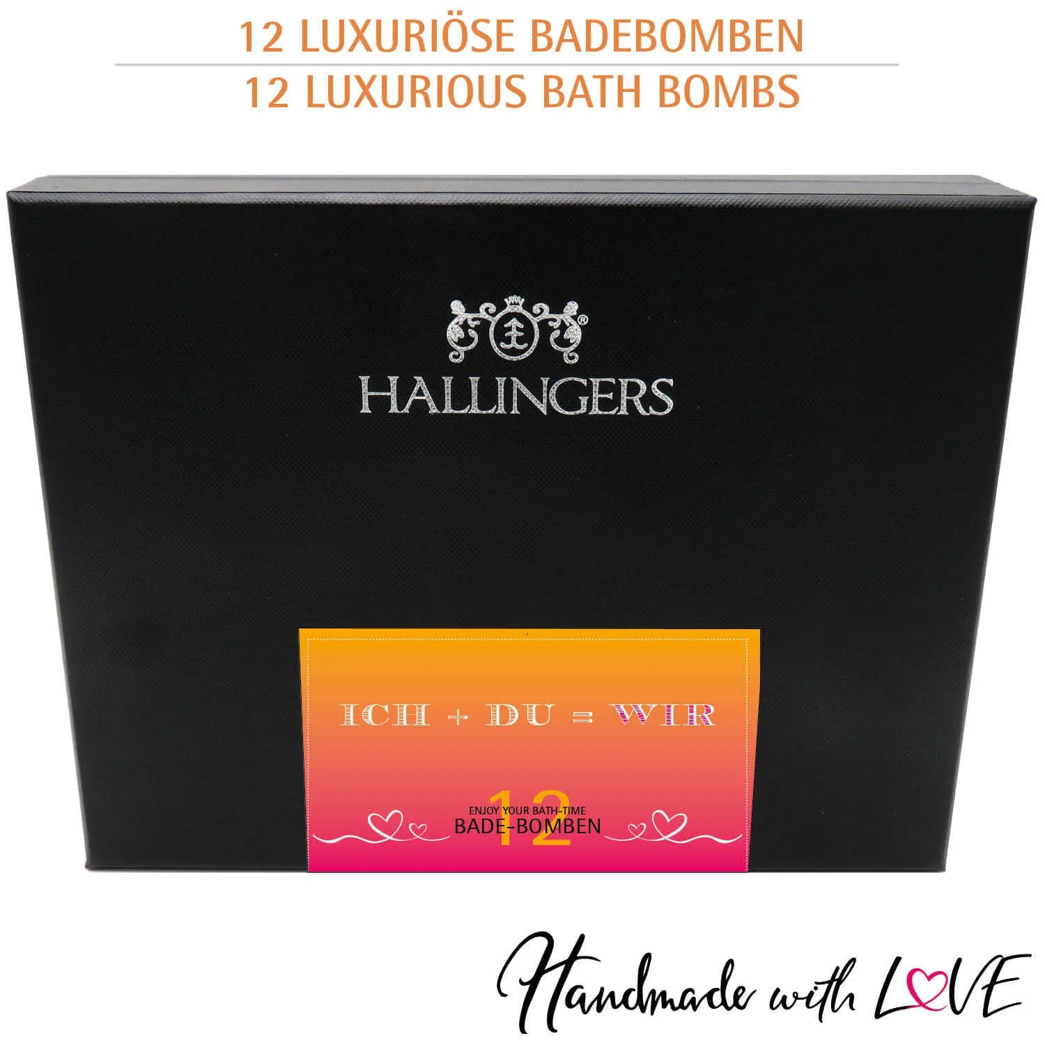 Luxury Bath Bombs - DU + ICH = WIR (12 Badebomben)