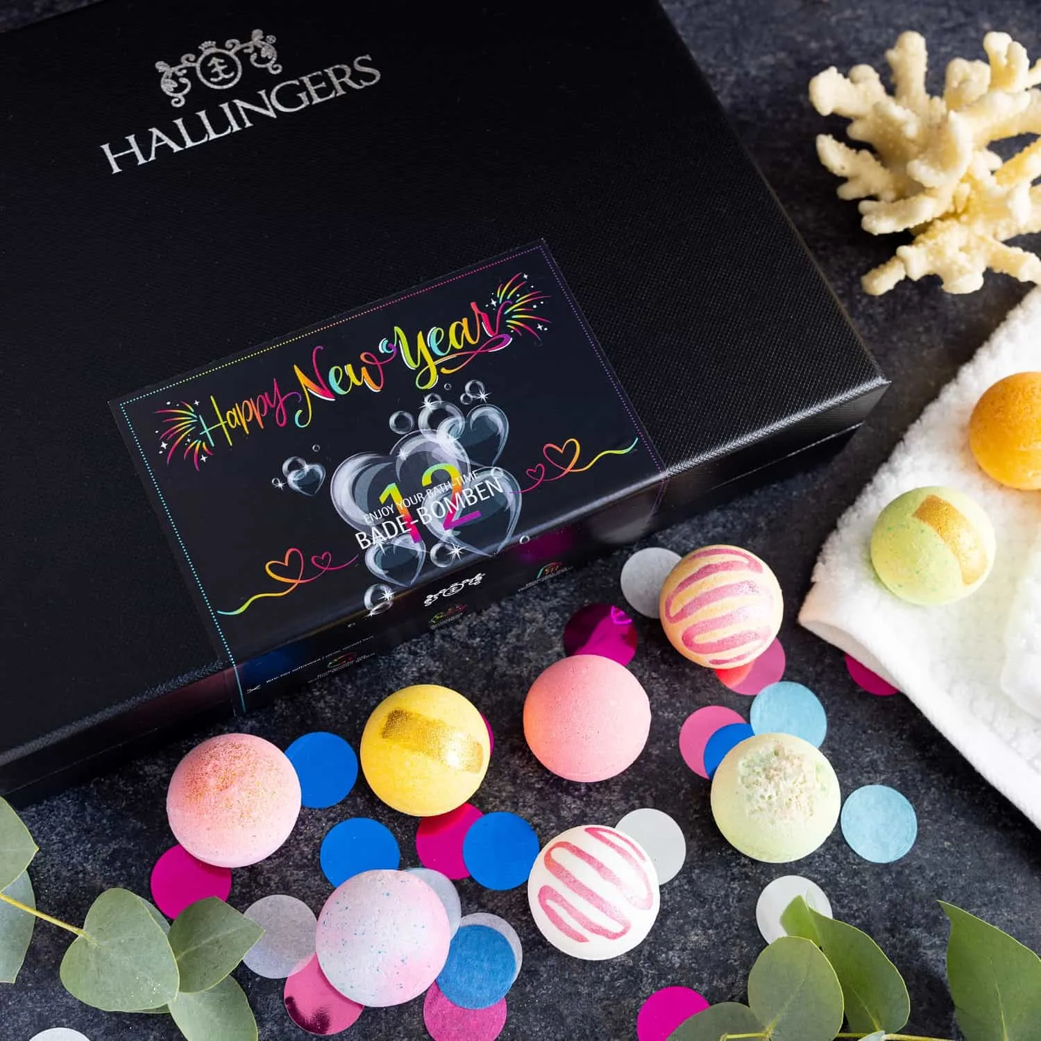 Man kann verschiedene Kugeln auch miteinander Kombinieren - für noch mehr Spaß!