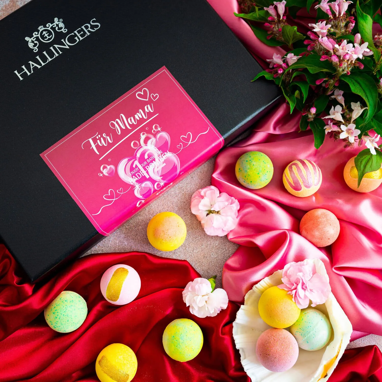 Man kann verschiedene Kugeln auch miteinander Kombinieren - für noch mehr Spaß!