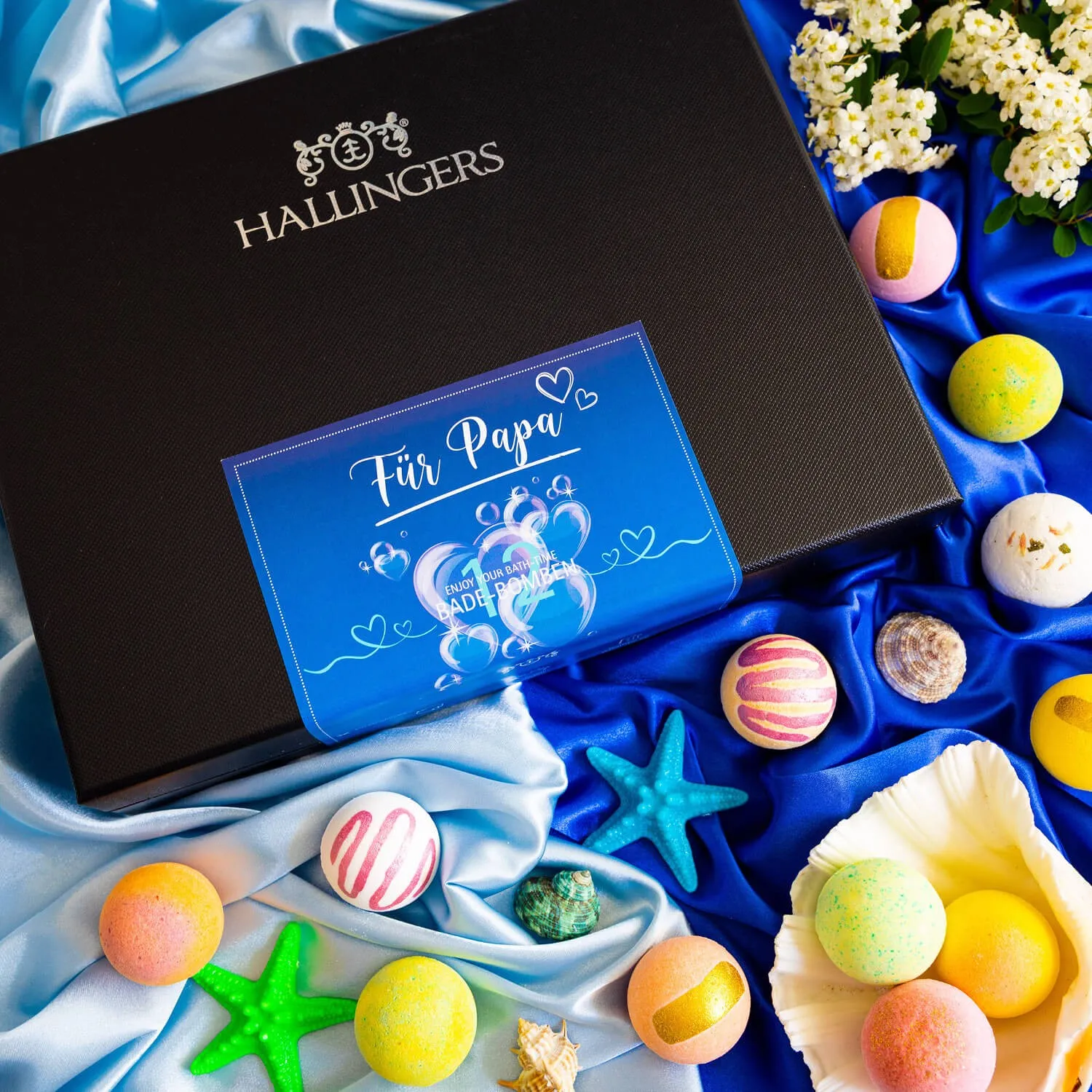 Man kann verschiedene Kugeln auch miteinander Kombinieren - für noch mehr Spaß!