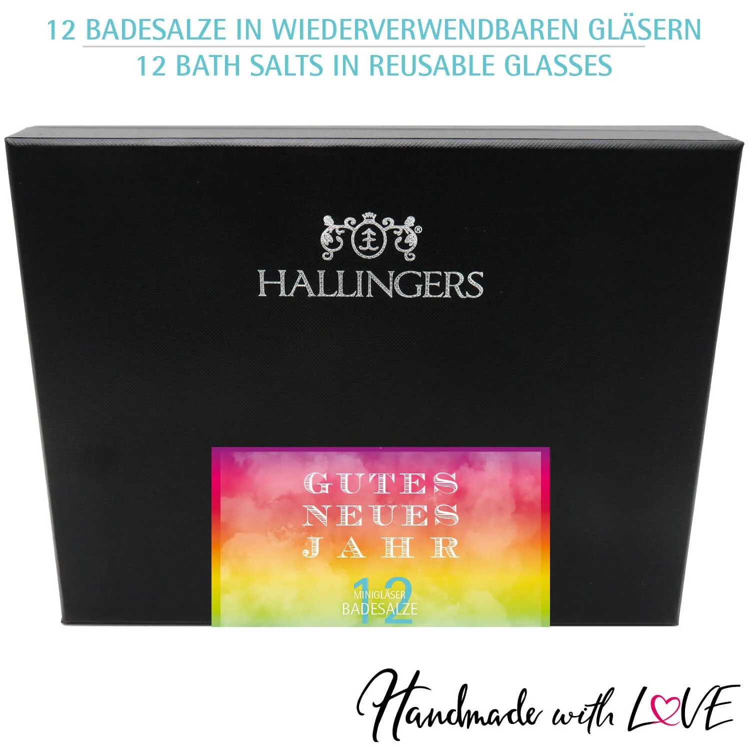 Gutes Neues Jahr (12 Badesalze im Glas)