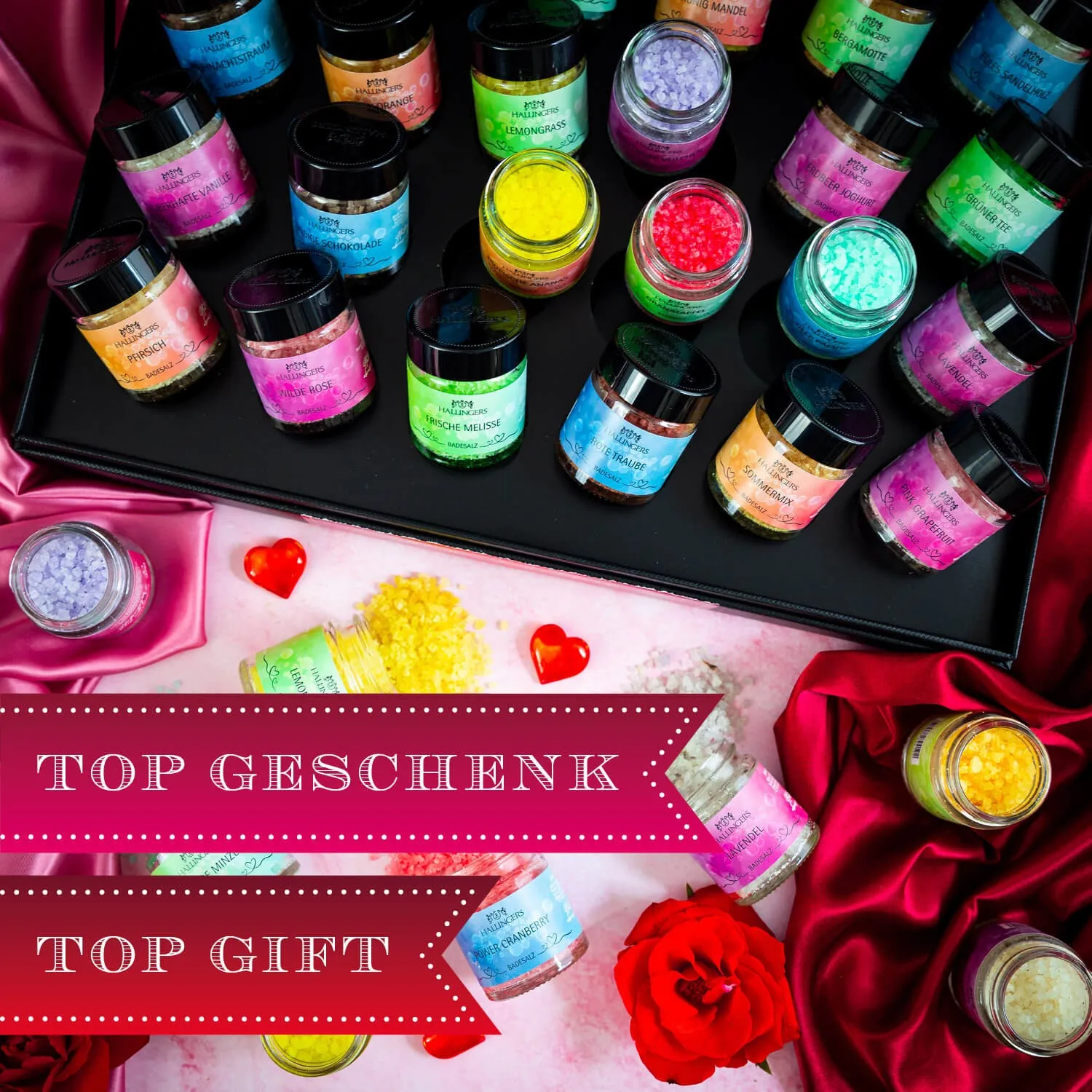 Nur reine ätherische Öle mit Salz! Sehr hochwertige Qualität!