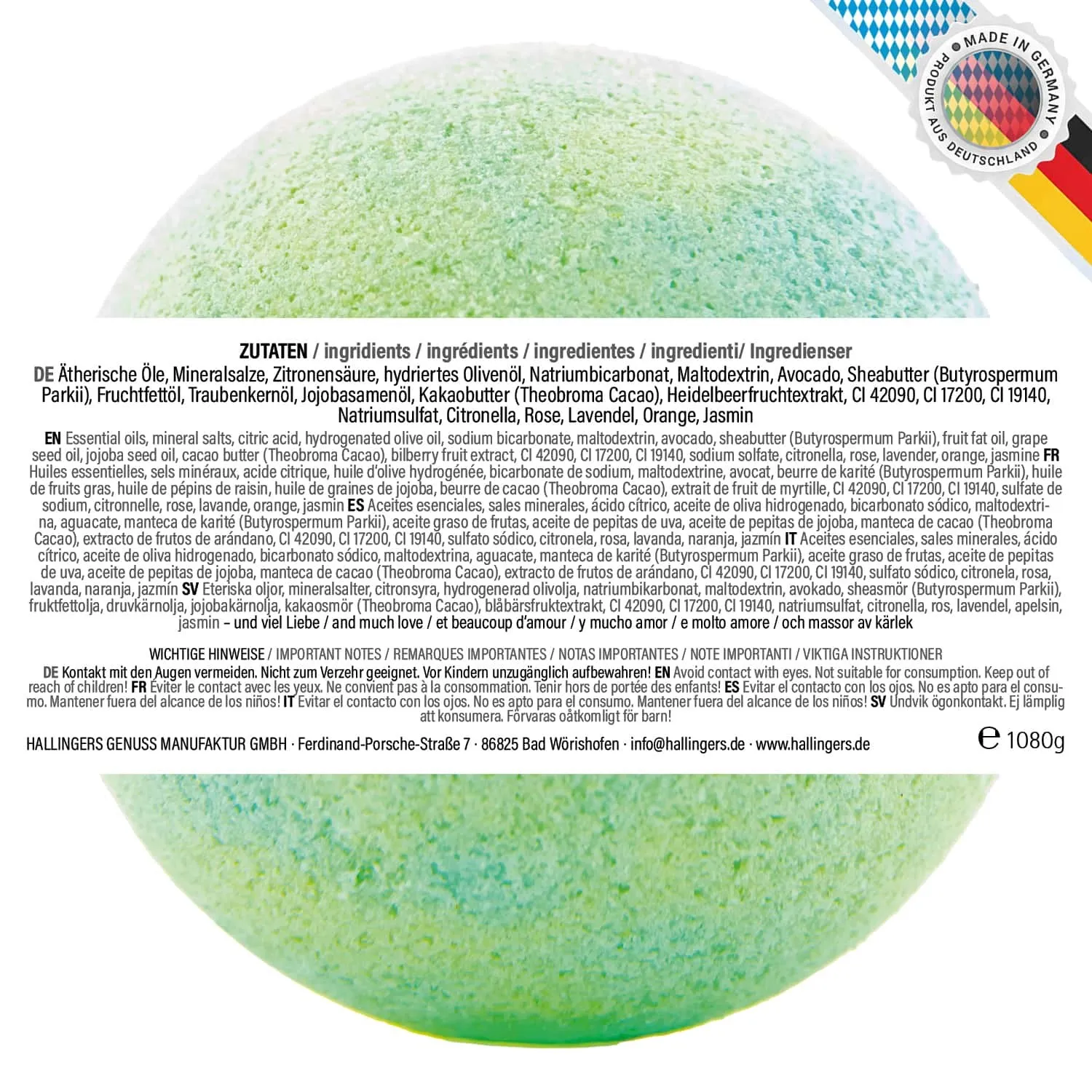 Dankeschön - Badebomben-Set, 24 Badekugeln Bath Bomb