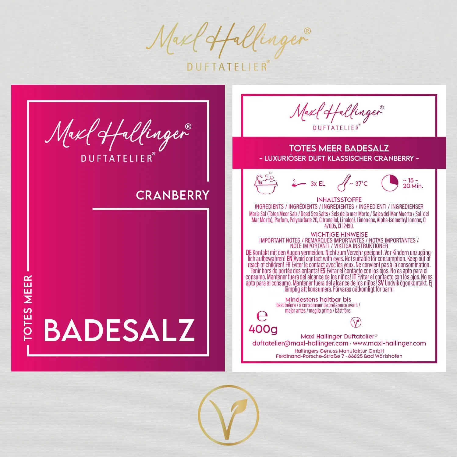 Cranberry (Badesalz)