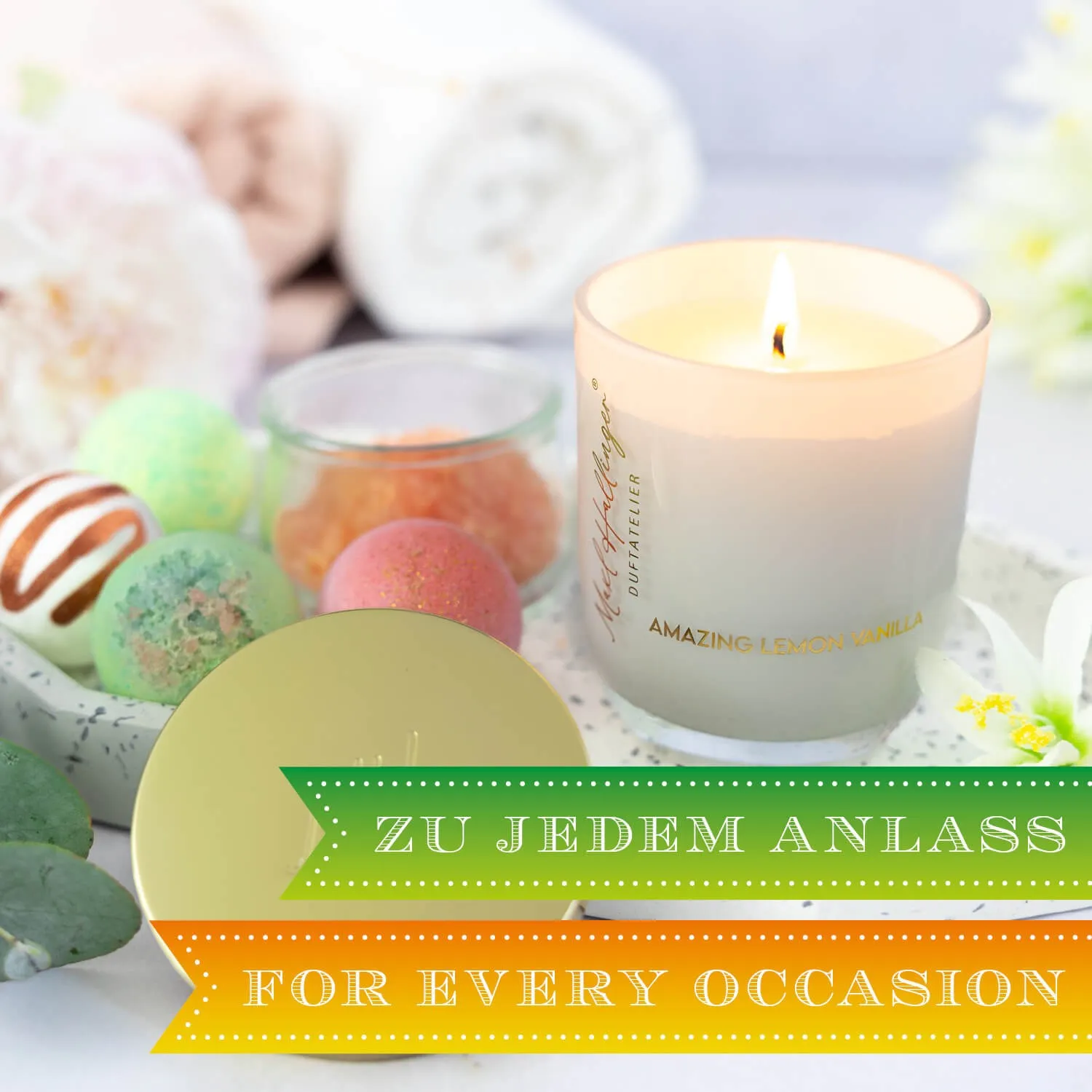 Wir nehmen Sie mit auf eine unvergessliche Reise in die fantastische, aromatische Welt der Duftkerzen.