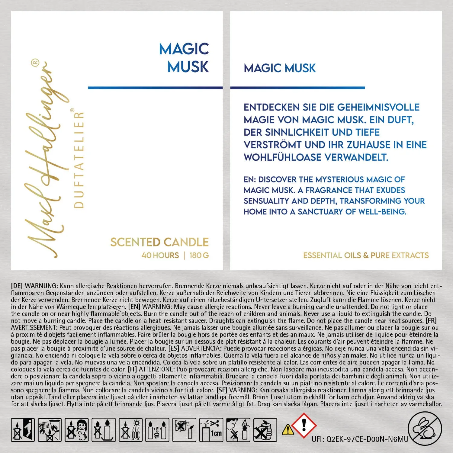 Magic Musk (Moschus-Duftkerze)