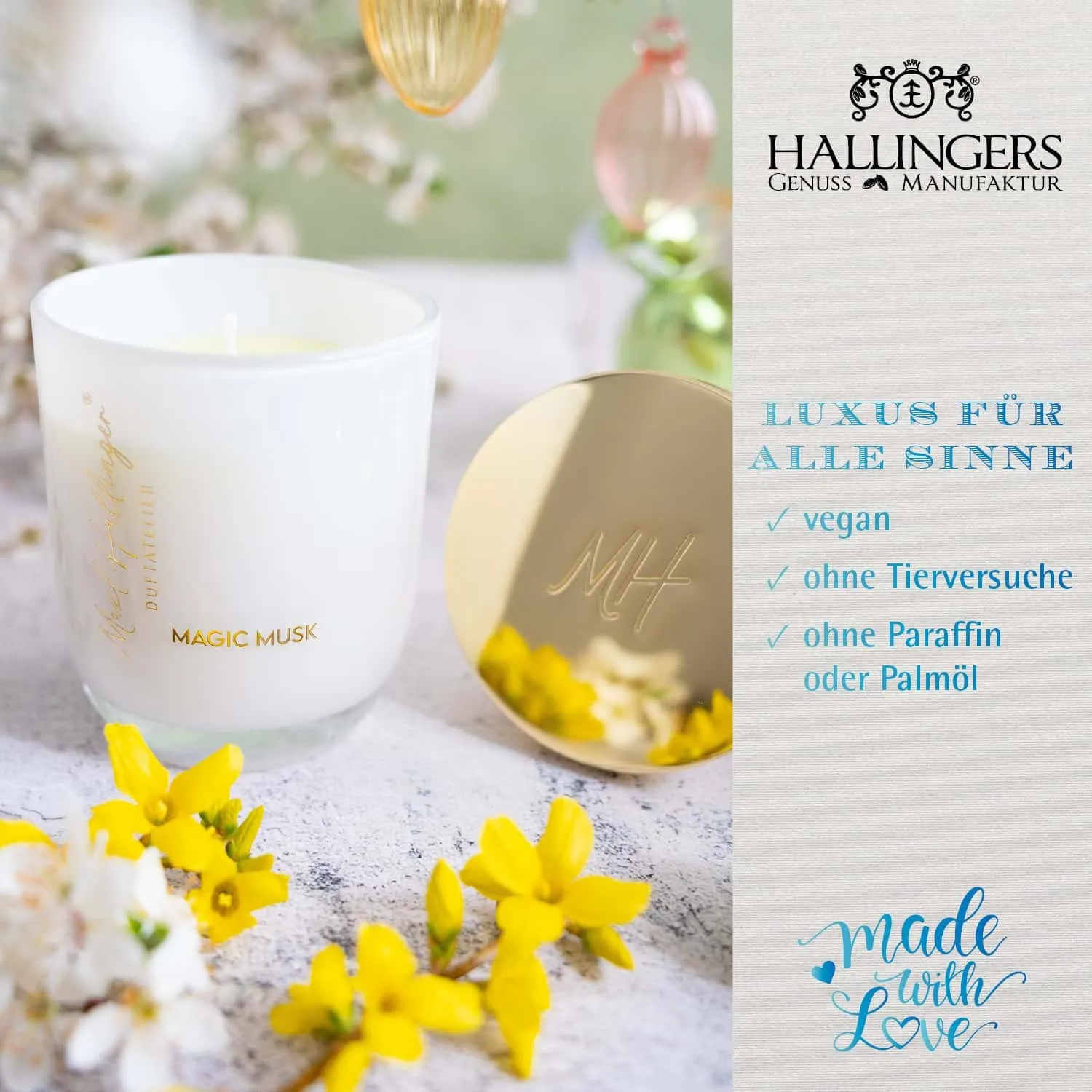 Wir nehmen Sie mit auf eine unvergessliche Reise in die fantastische, aromatische Welt der Duftkerzen.