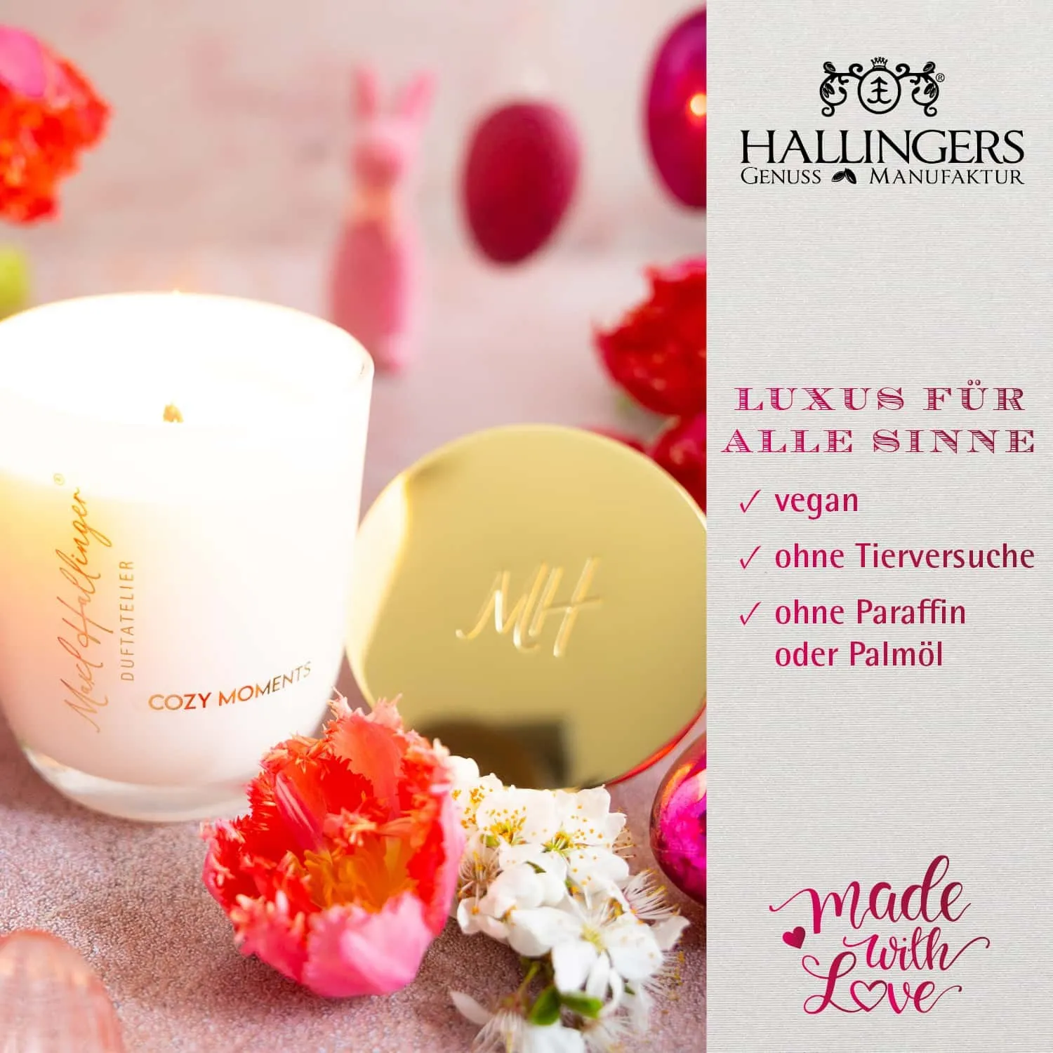 Wir nehmen Sie mit auf eine unvergessliche Reise in die fantastische, aromatische Welt der Duftkerzen.