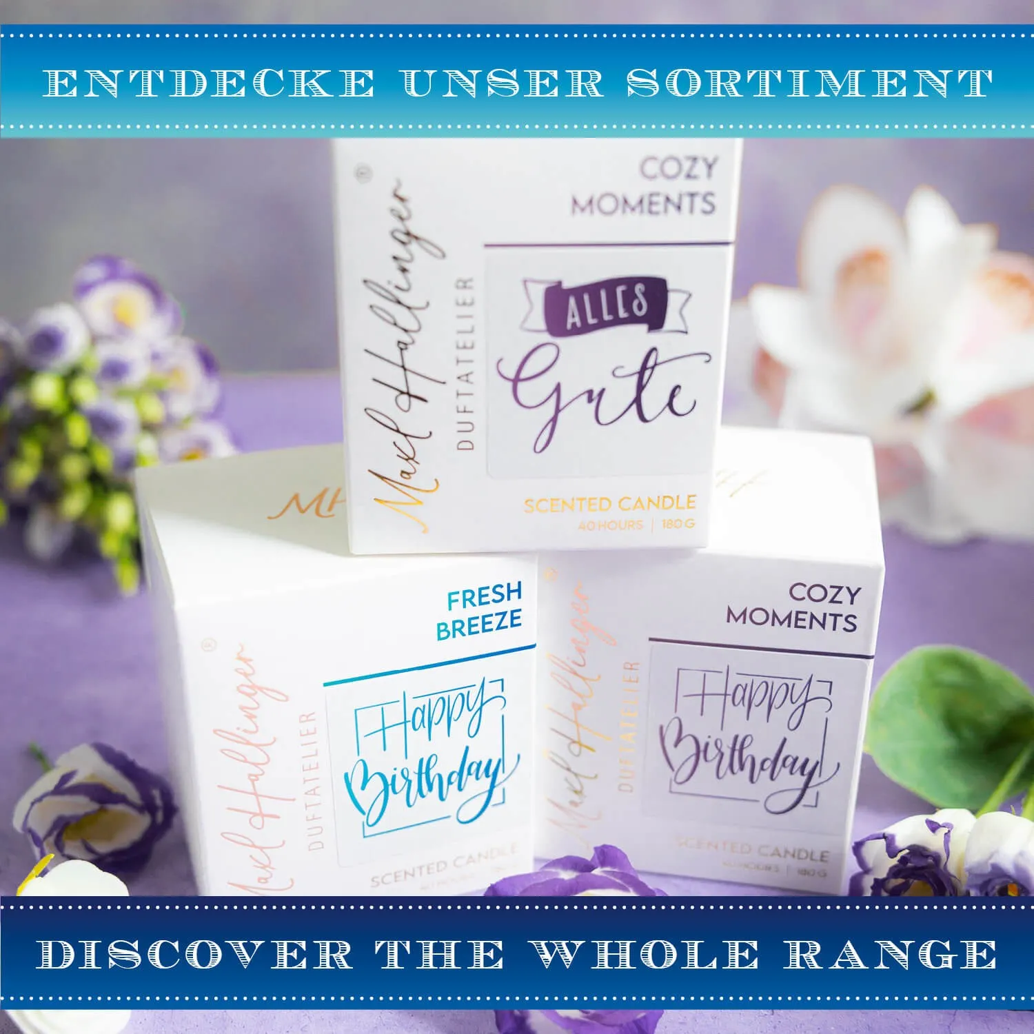 Top-Geschenk für alle Genießer! Hochwertig und natürlich, da freut sich jeder! Aus dem MAXL HALLINGER® Duftatelier®.