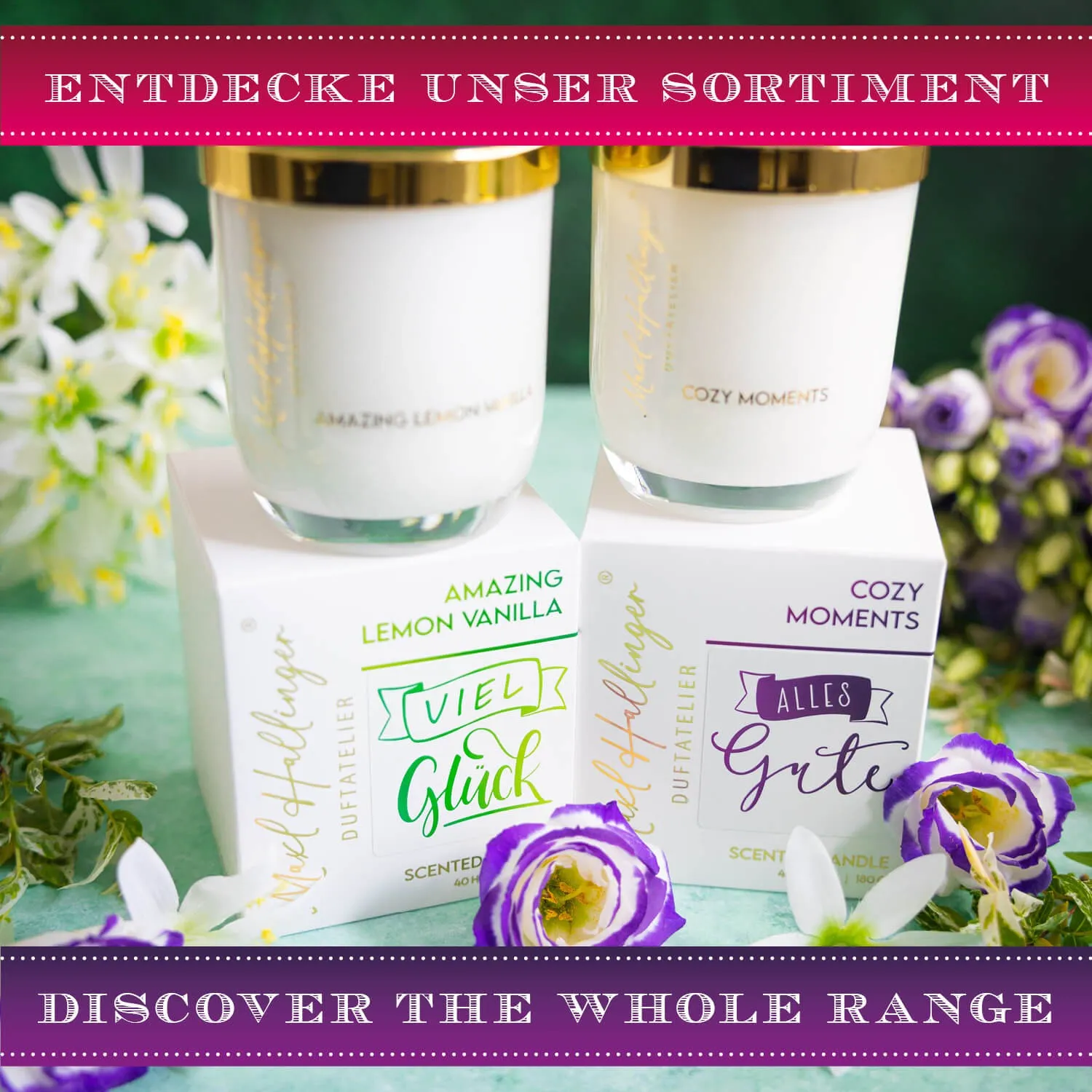 Top-Geschenk für alle Genießer! Hochwertig und natürlich, da freut sich jeder! Aus dem MAXL HALLINGER® Duftatelier®.