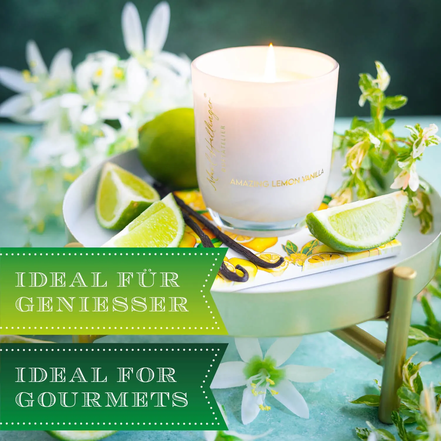 Wir nehmen Sie mit auf eine unvergessliche Reise in die fantastische, aromatische Welt der Duftkerzen.