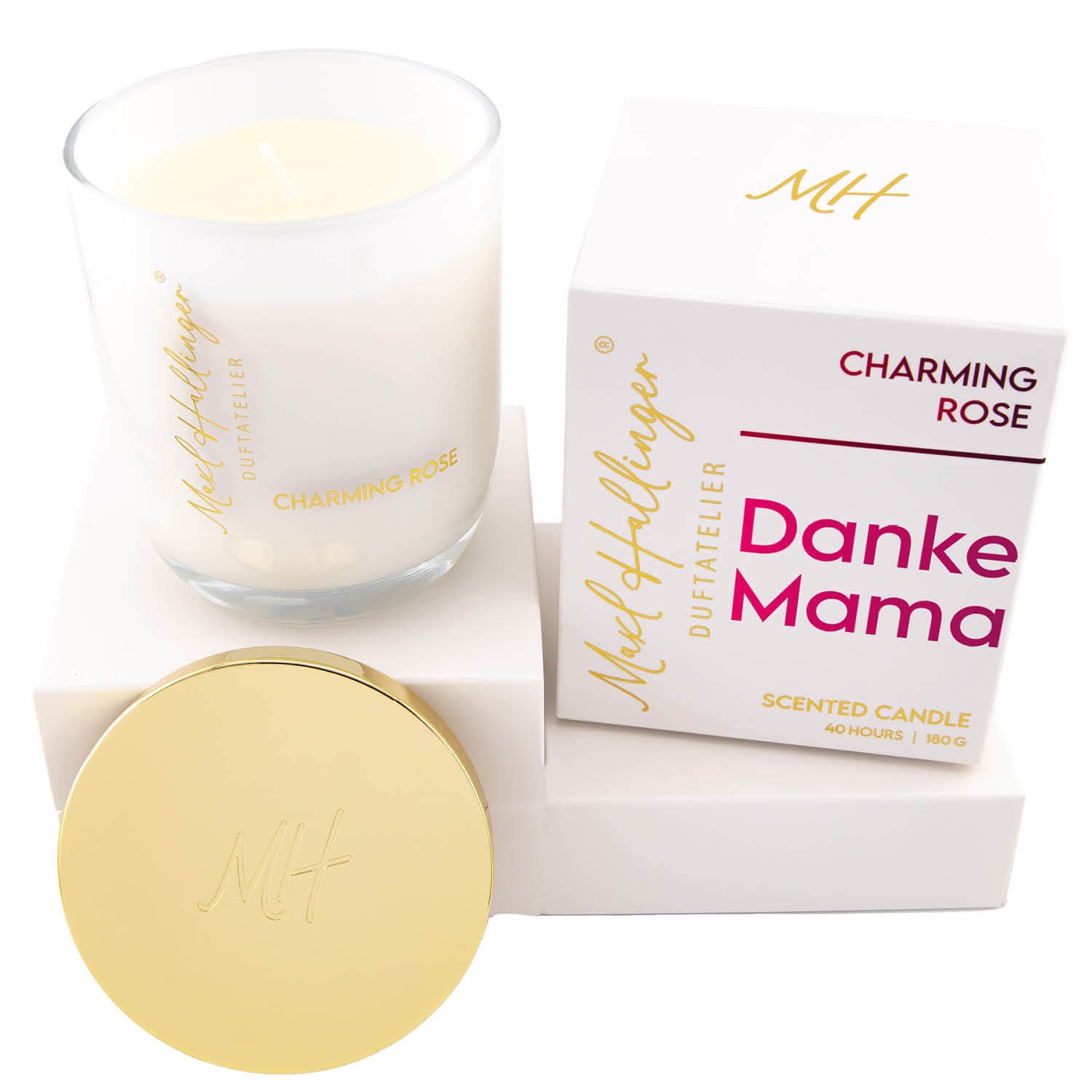 Danke Mama (Rosen-Duftkerze)