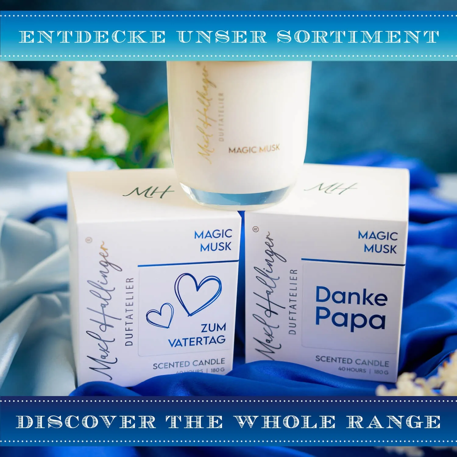 Top-Geschenk für alle Genießer! Hochwertig und natürlich, da freut sich jeder! Aus dem MAXL HALLINGER® Duftatelier®.