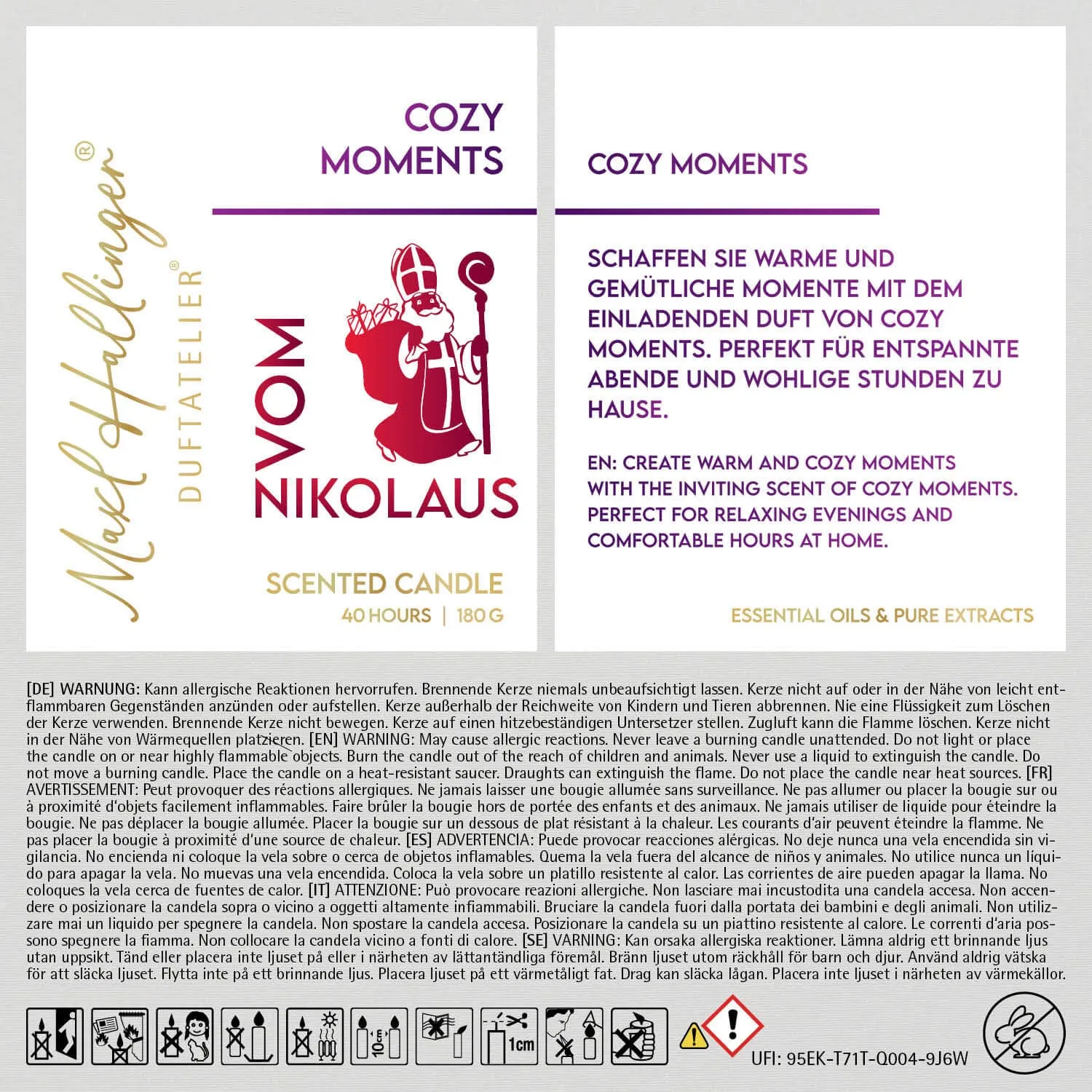 Vom Nikolaus (Cozy-Moments-Duftkerze)