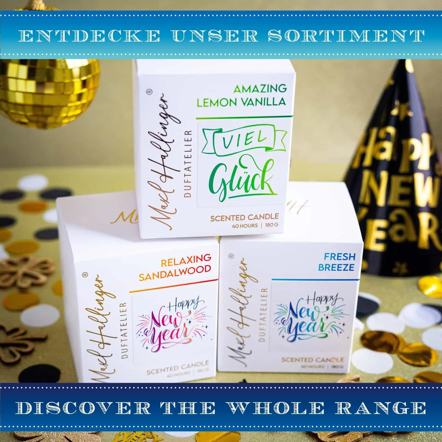 Top-Geschenk für alle Genießer! Hochwertig und natürlich, da freut sich jeder! Aus dem MAXL HALLINGER® Duftatelier®.