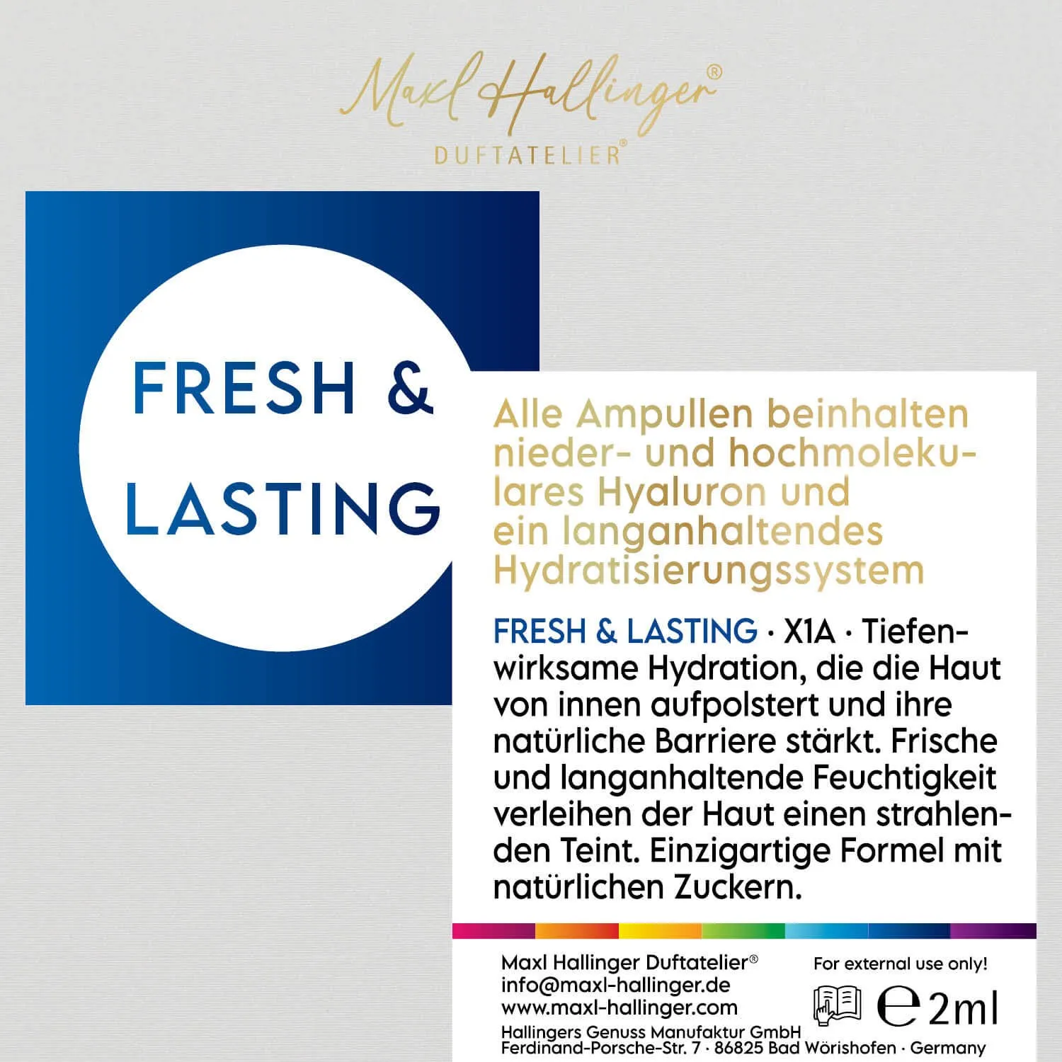 Fresh & Lasting (Hyaluron Beauty-Ampulle)