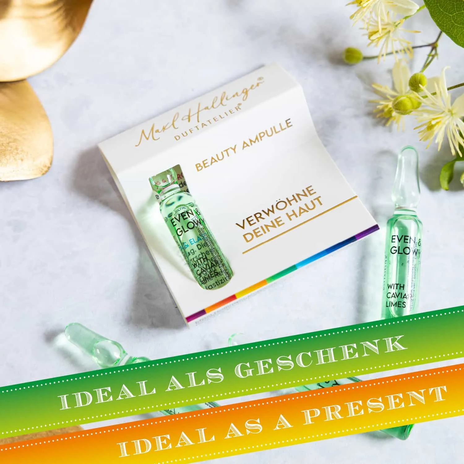 Die Ampullen von Maxl Hallinger stehen für höchste Qualität und wirksame Pflege. Jede Ampulle ist sorgfältig formuliert- für perfekte Ergebnisse!