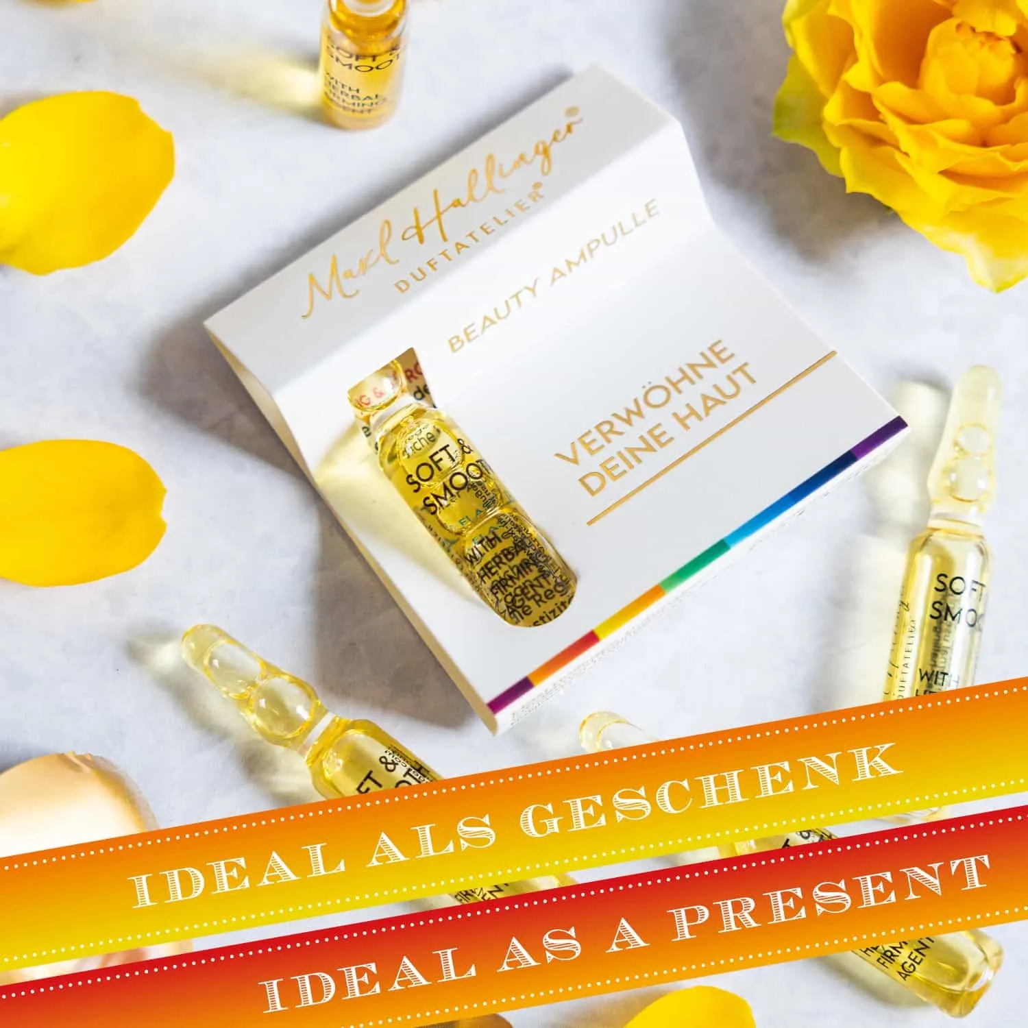 Die Ampullen von Maxl Hallinger stehen für höchste Qualität und wirksame Pflege. Jede Ampulle ist sorgfältig formuliert- für perfekte Ergebnisse!