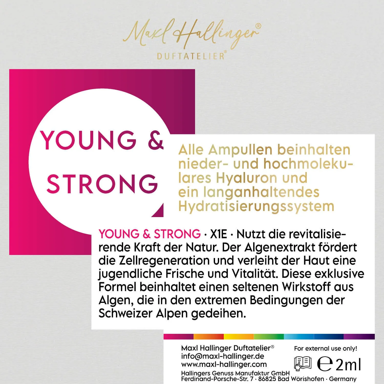 Young & Strong (Algae Beauty-Ampulle)